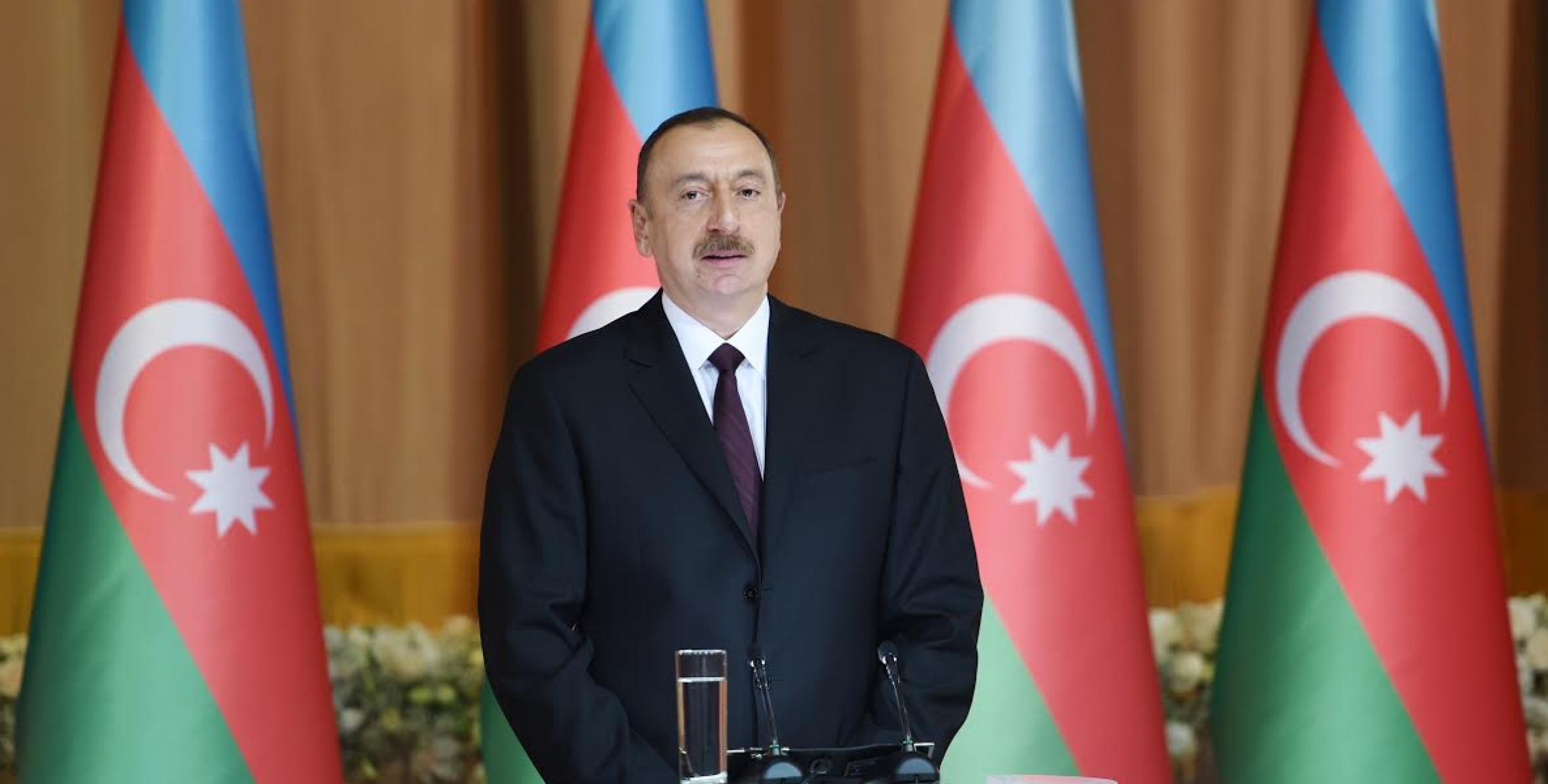 Speech by Ilham Aliyev at the official reception on the occasion of the Republic Day