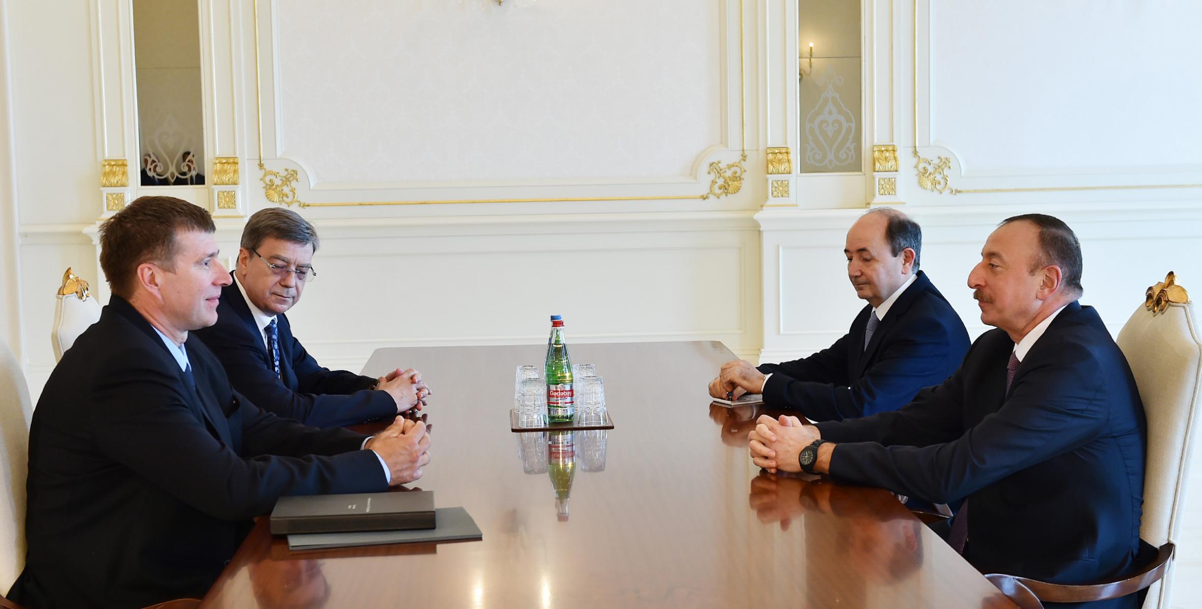 Ilham Aliyev received Russian Minister of Justice