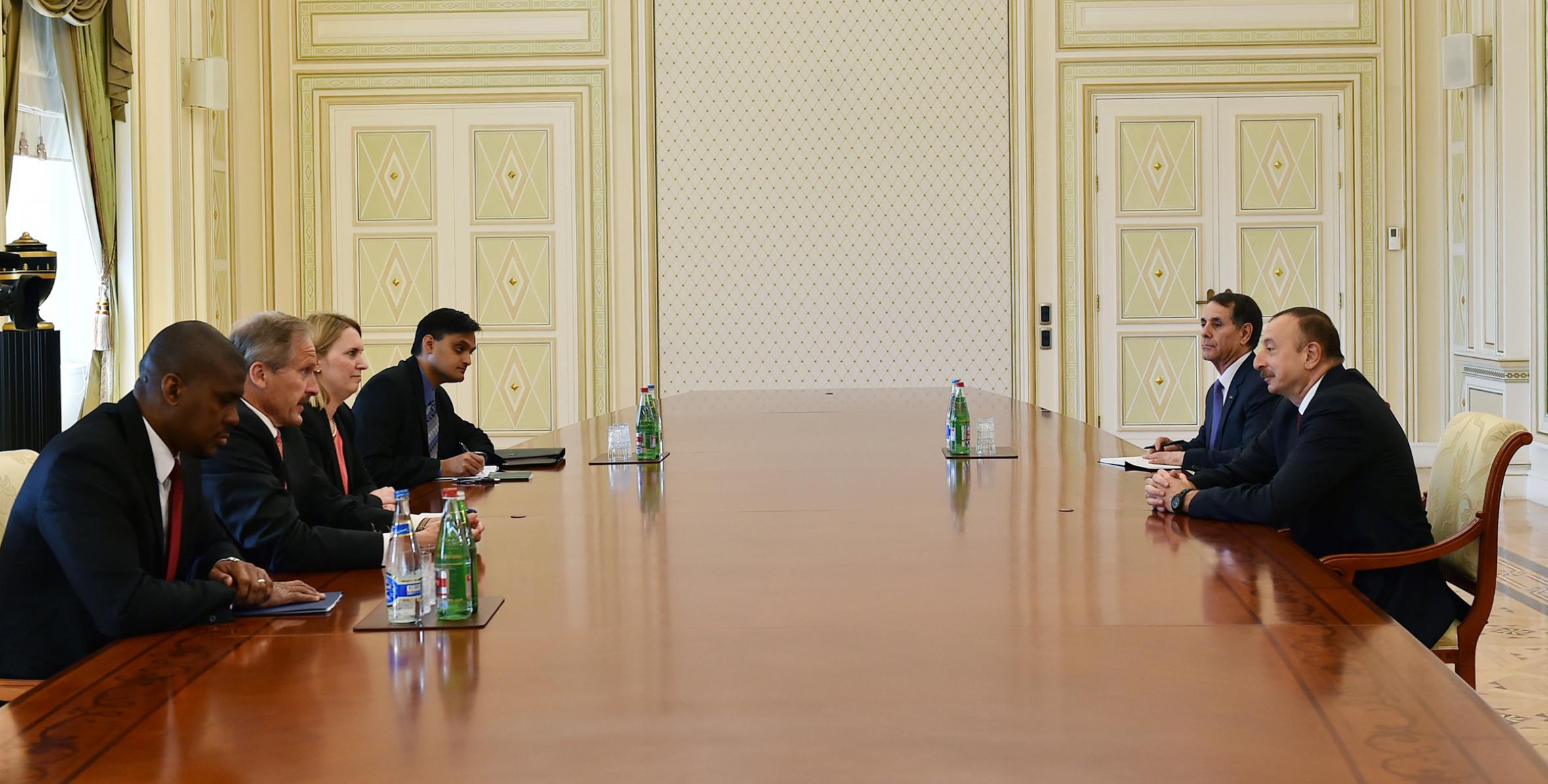 Ilham Aliyev received US Deputy Assistant Secretary of State for European and Eurasian Affairs