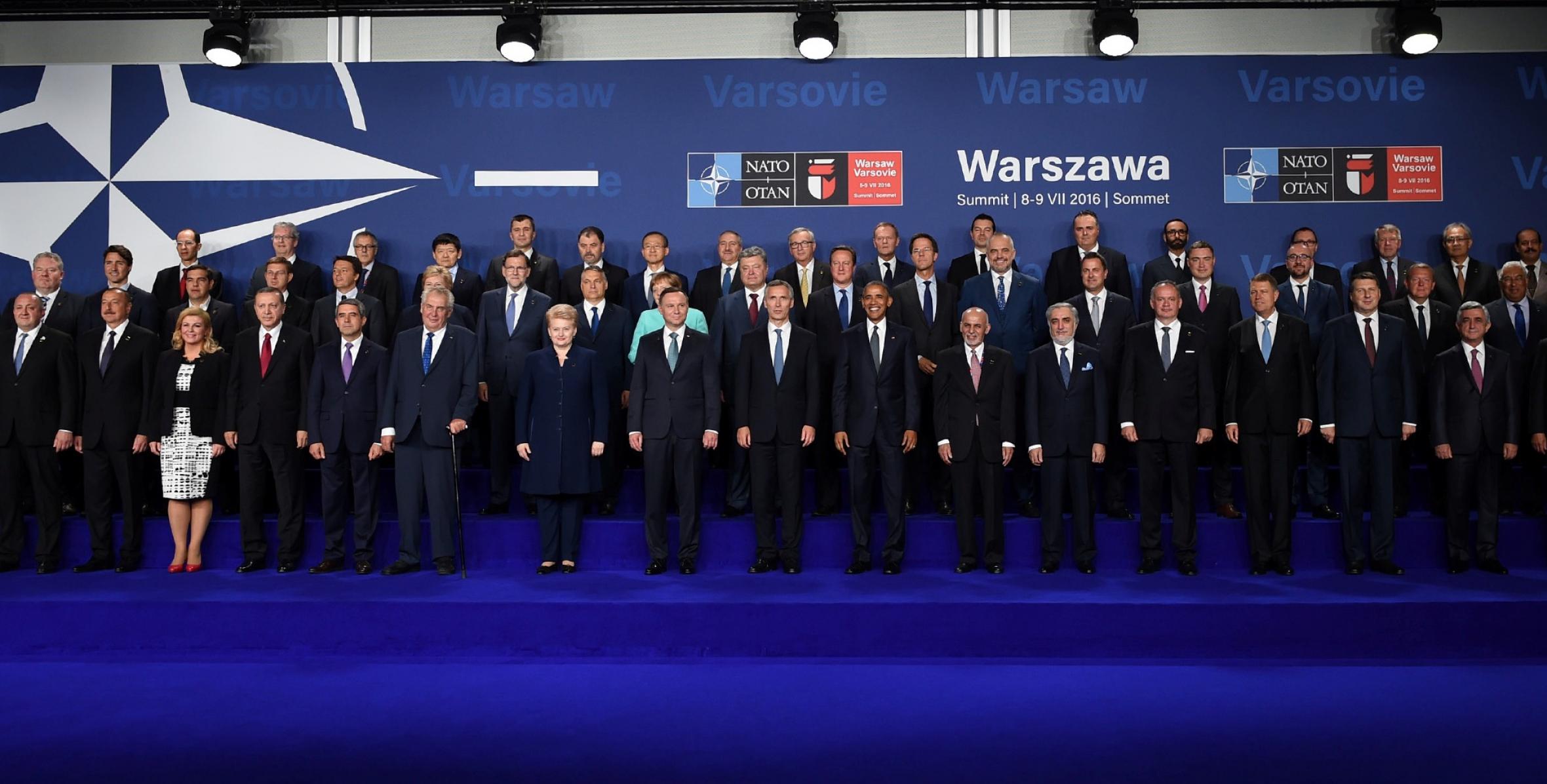 Ilham Aliyev attended the opening of NATO Warsaw Summit