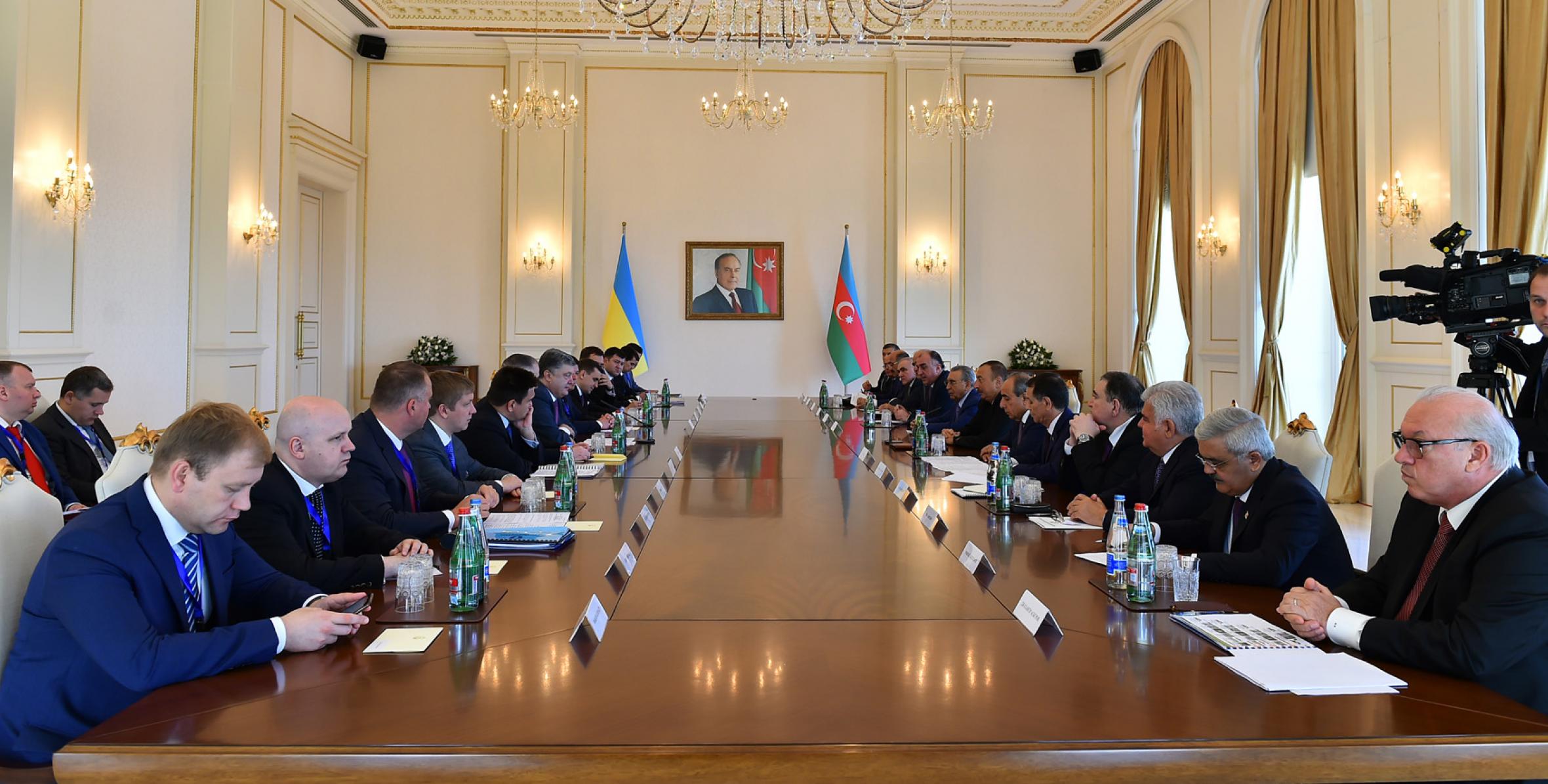 Состоялось Пятое заседание Совета Президентов Азербайджана и Украины