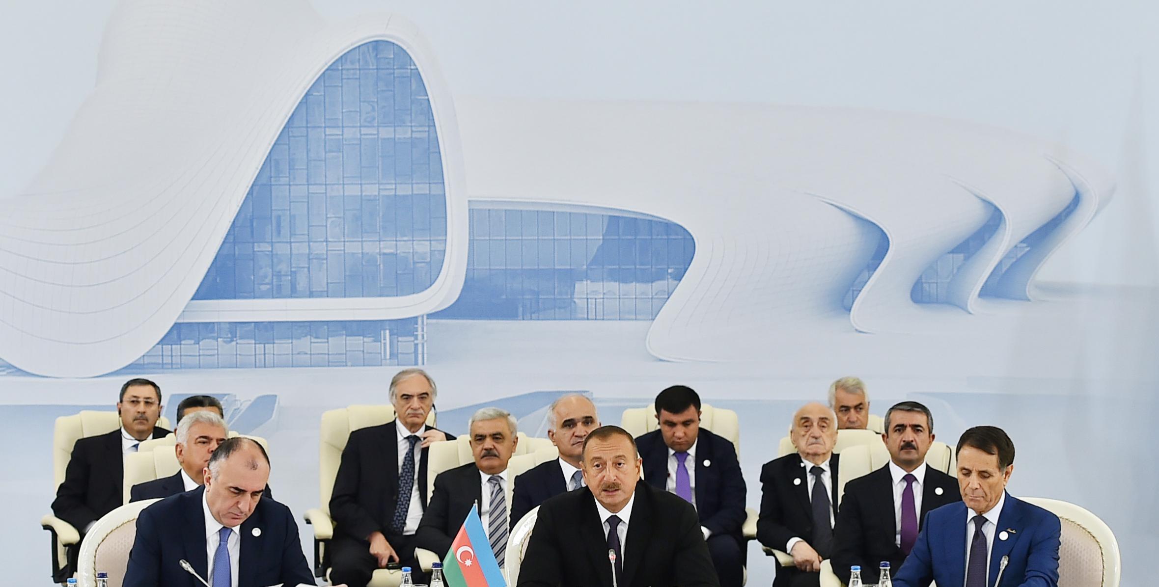 Closing speech by Ilham Aliyev at the trilateral meeting of Azerbaijani, Iranian and Russian presidents