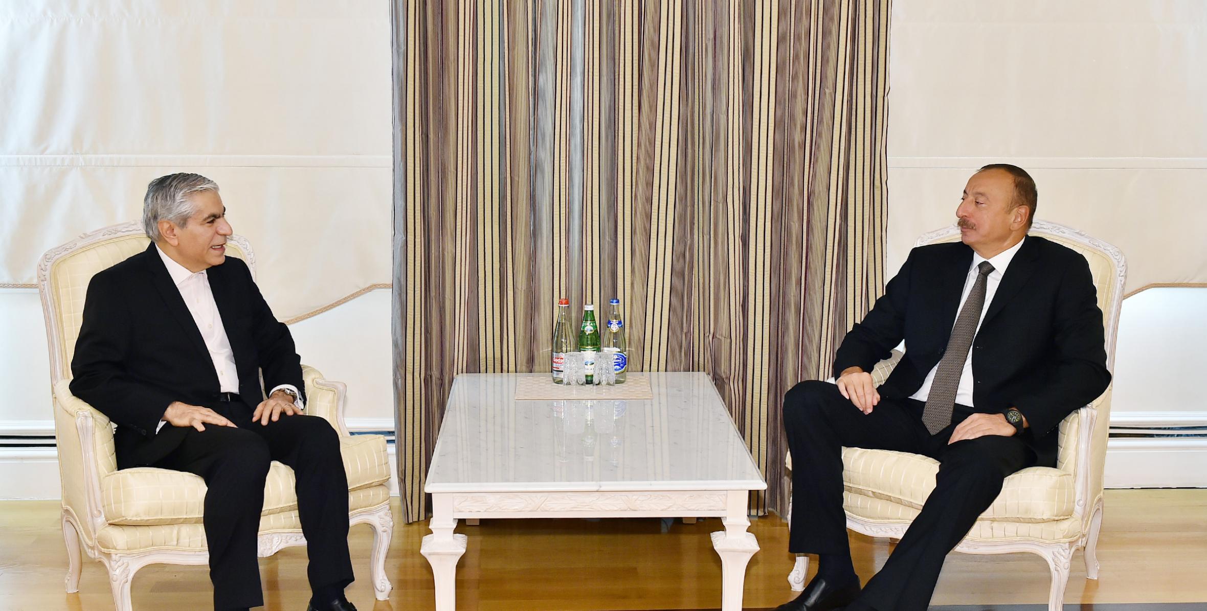 Ilham Aliyev received Secretary General of Gas Exporting Countries Forum