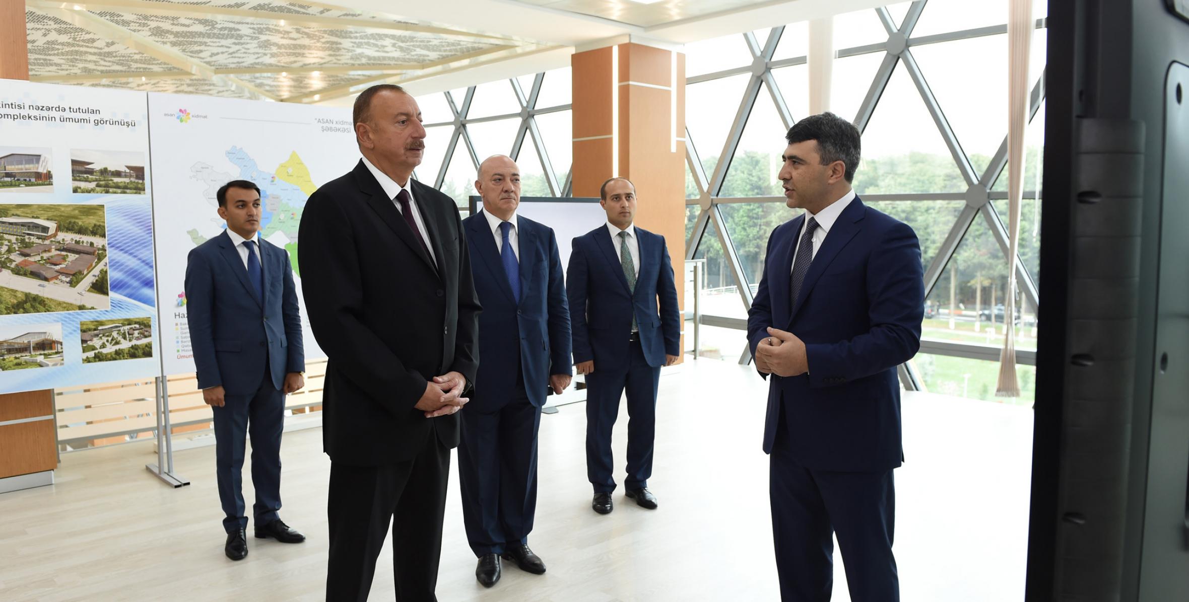 Visit of Ilham Aliyev to Masalli, Bilasuvar and Salyan