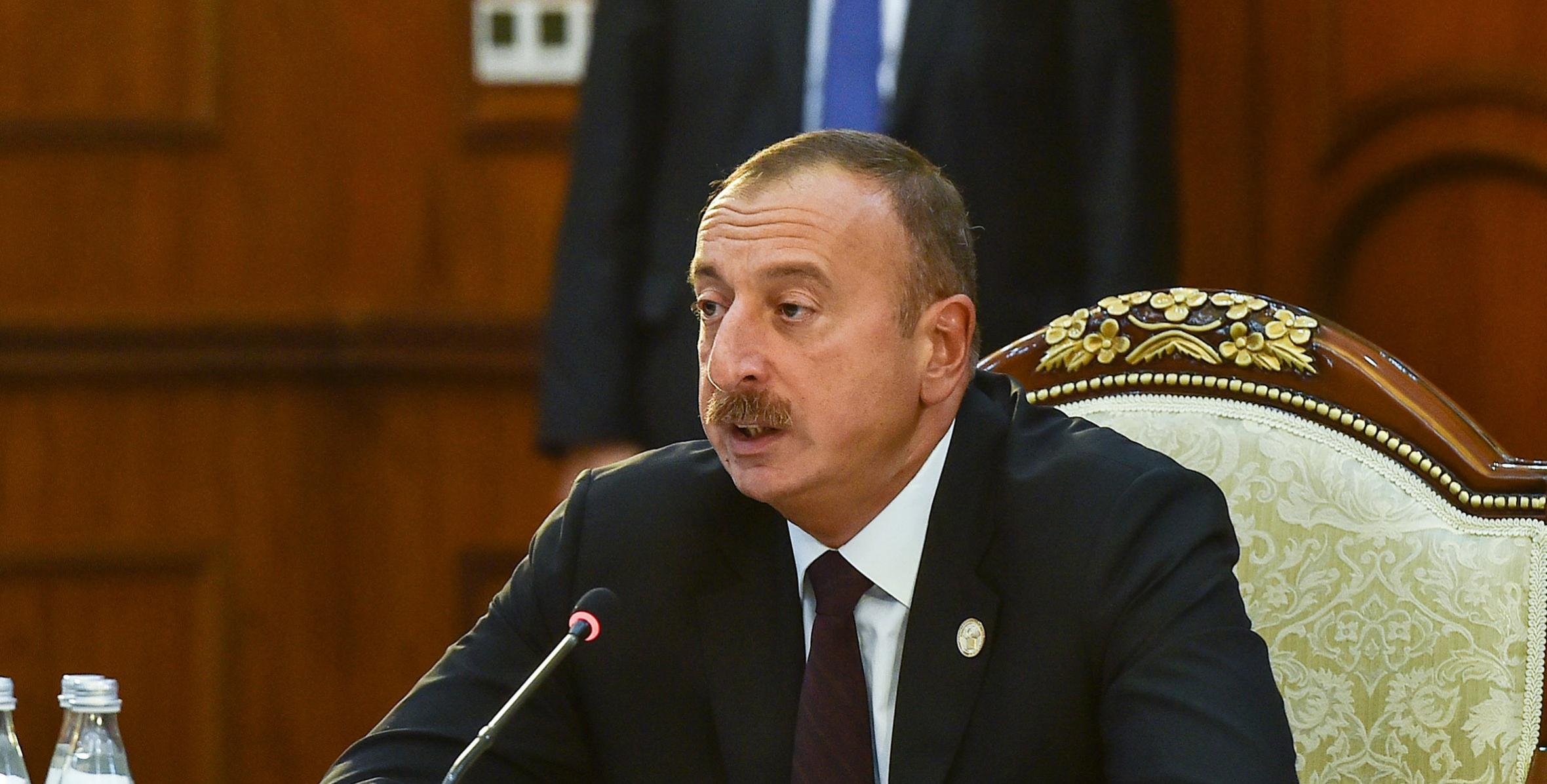 Speech by Ilham Aliyev at the meeting of CIS Council of Heads of State in Bishkek