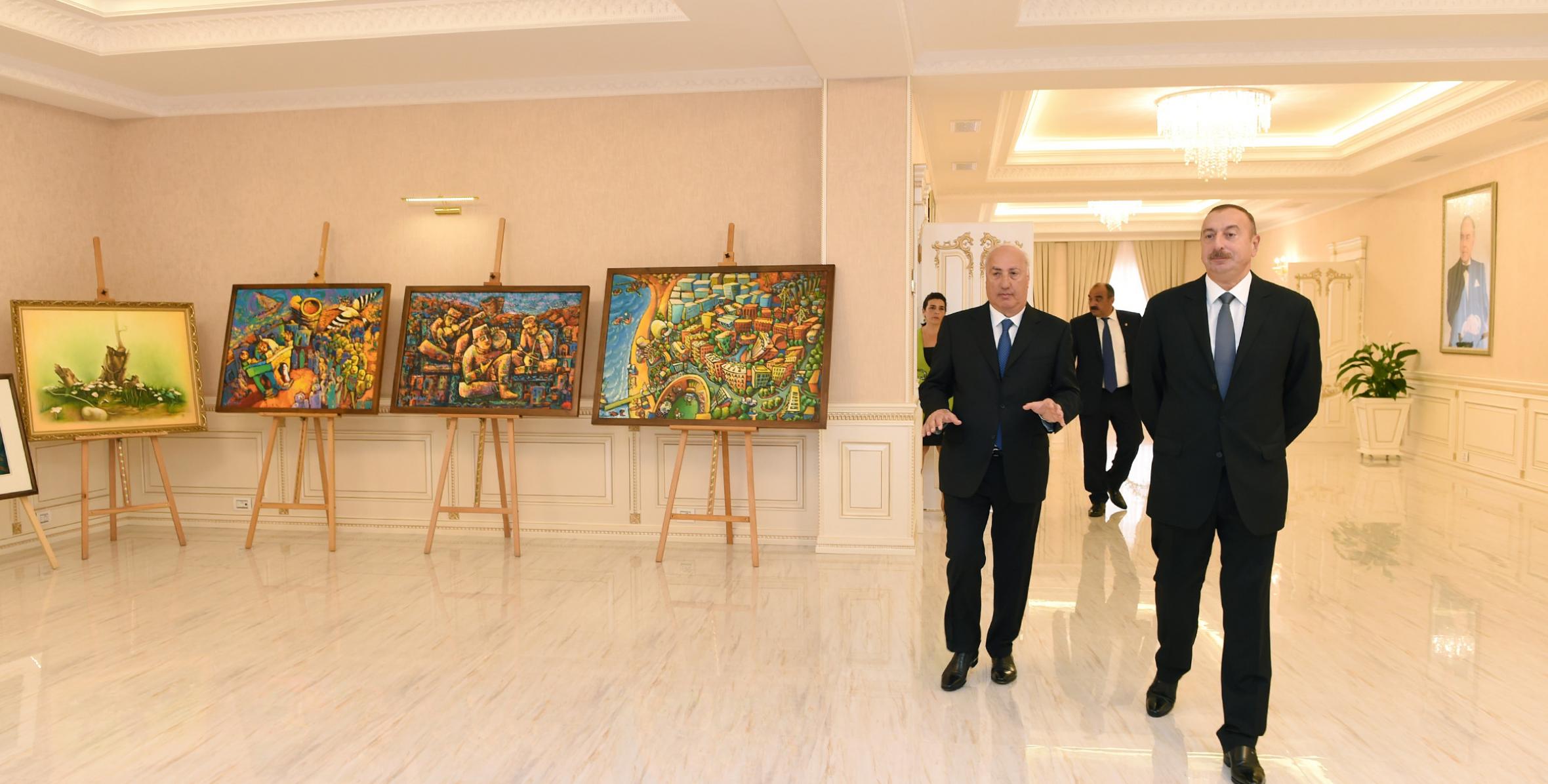 Ильхам Алиев принял участие в открытии здания Центра Гейдара Алиева в Сумгайыте