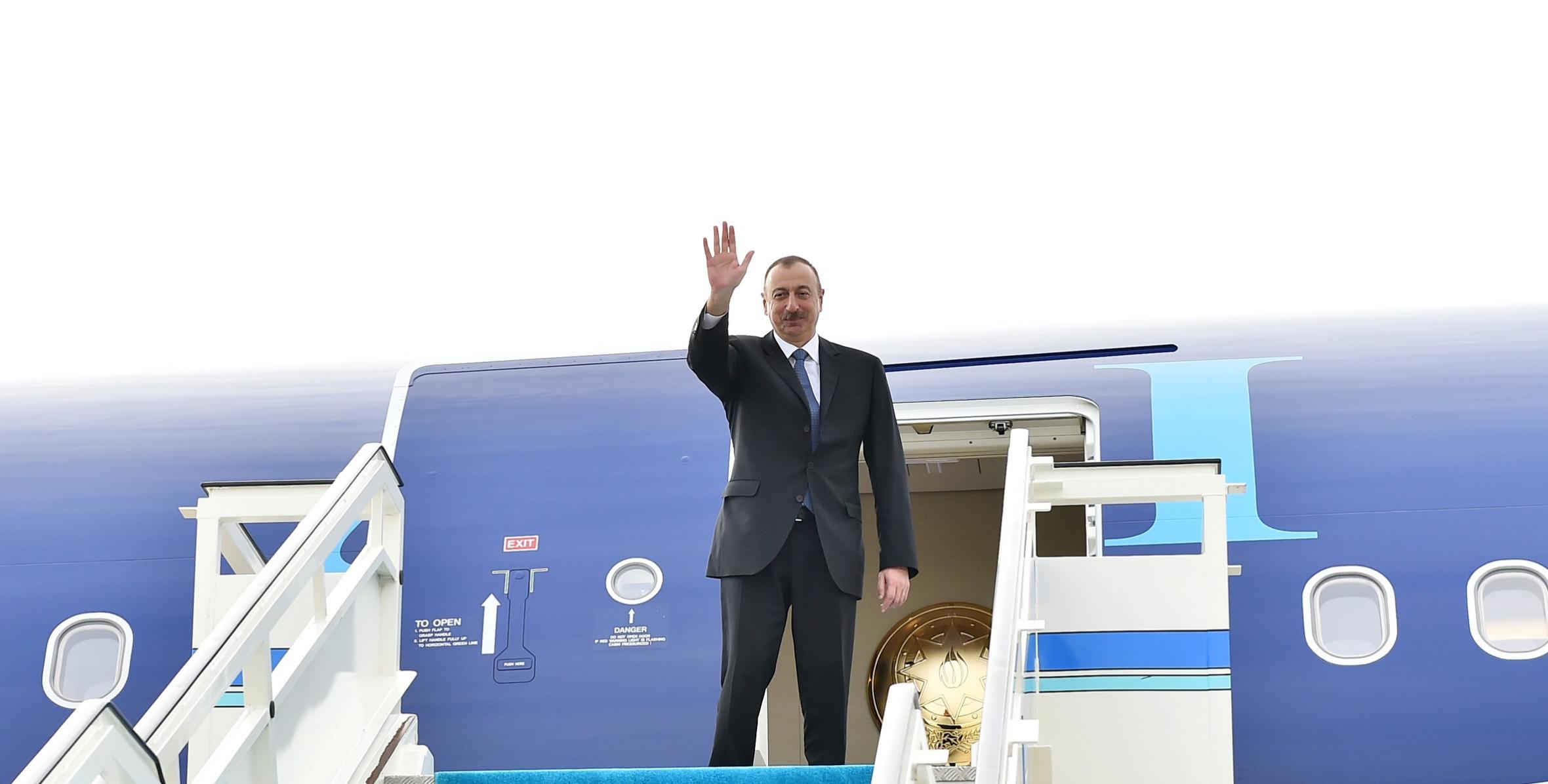 Завершился рабочий визит Президента Азербайджана Ильхама Алиева в Турцию
