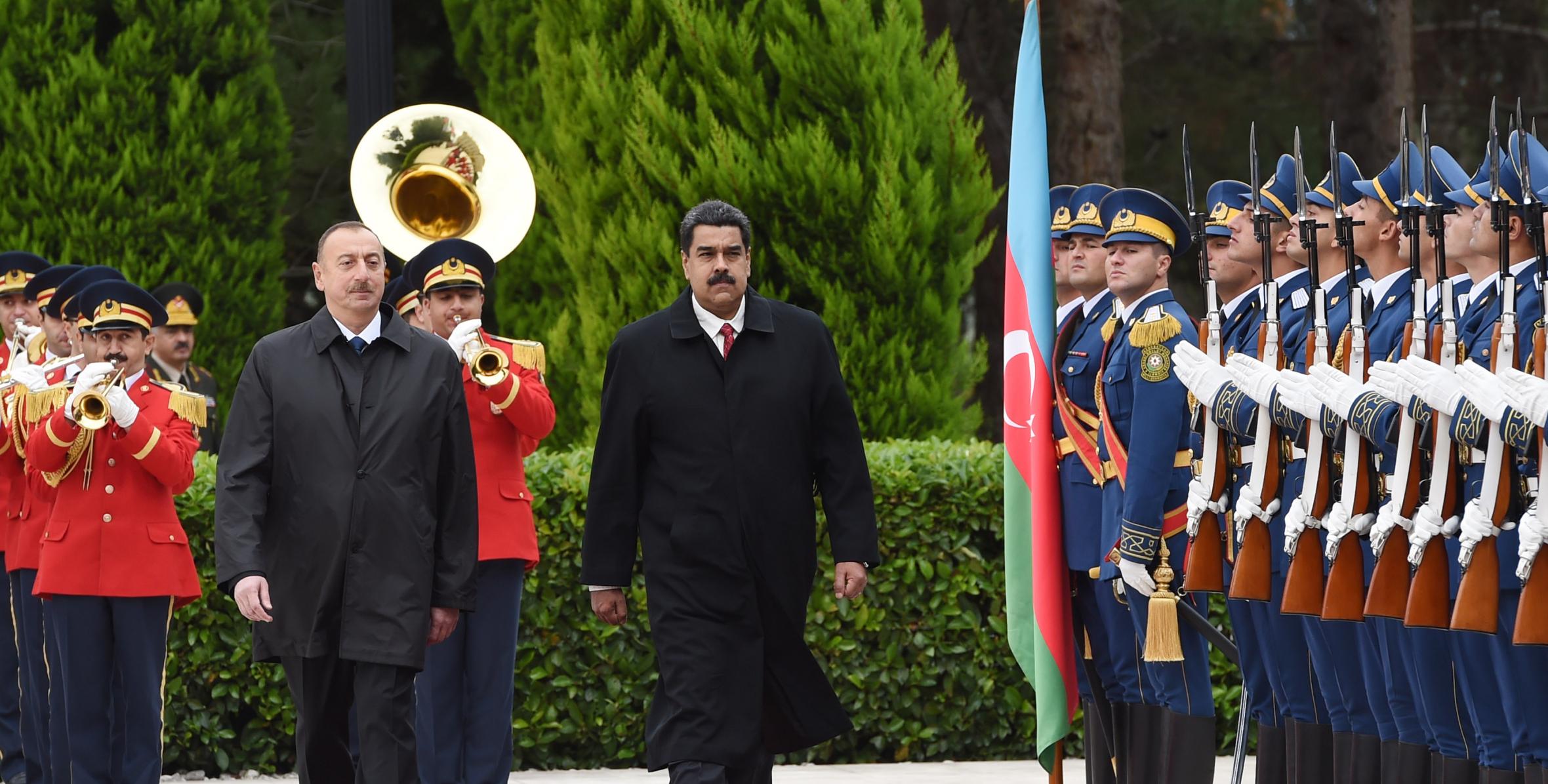 Official welcoming ceremony was held for Venezuelan President Nicolas Maduro