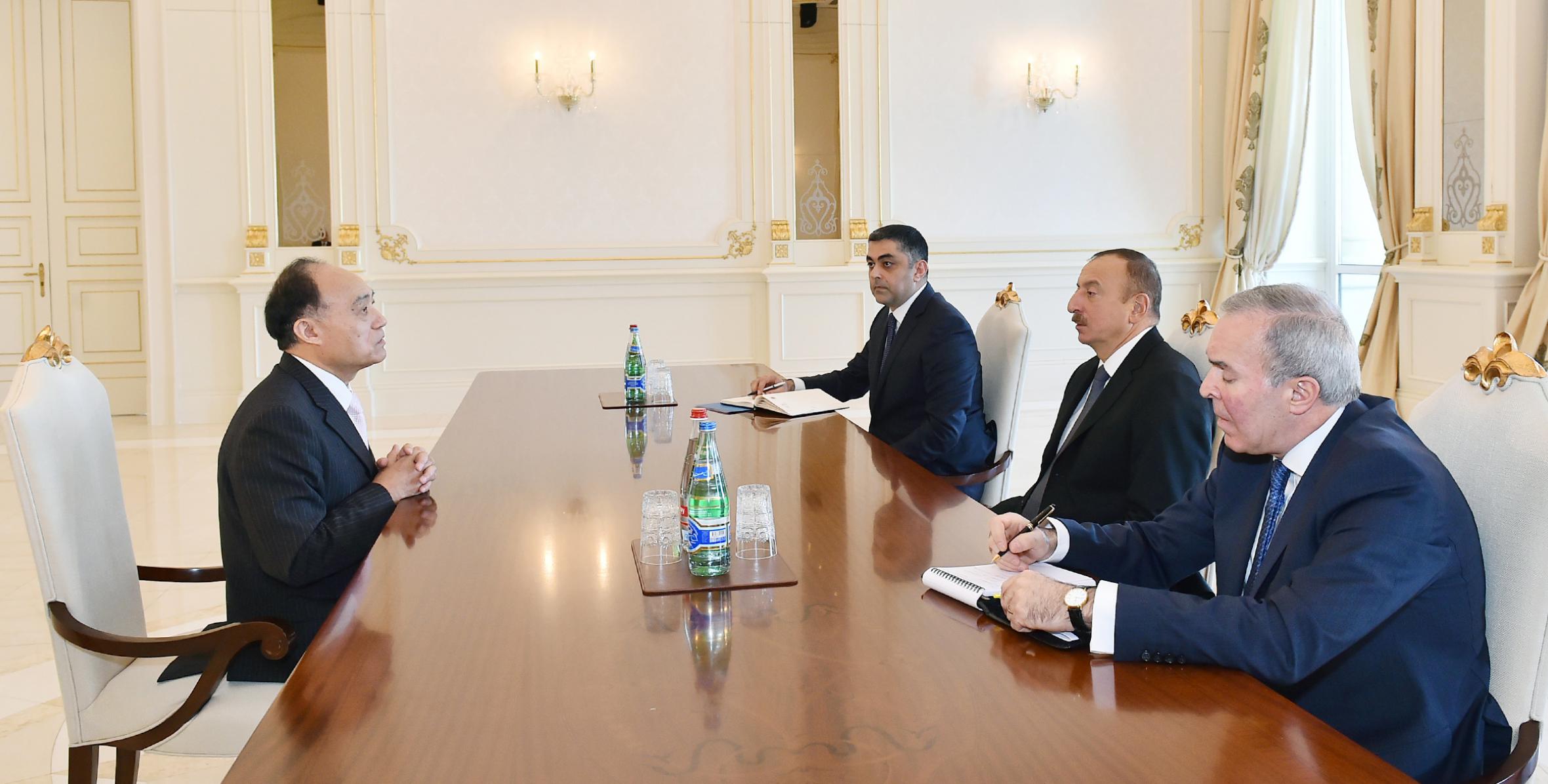 Ilham Aliyev received Secretary General of International Telecommunication Union