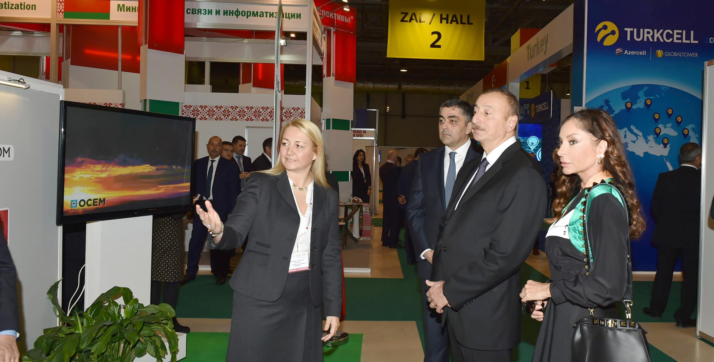 Ilham Aliyev viewed Bakutel 2016 exhibition