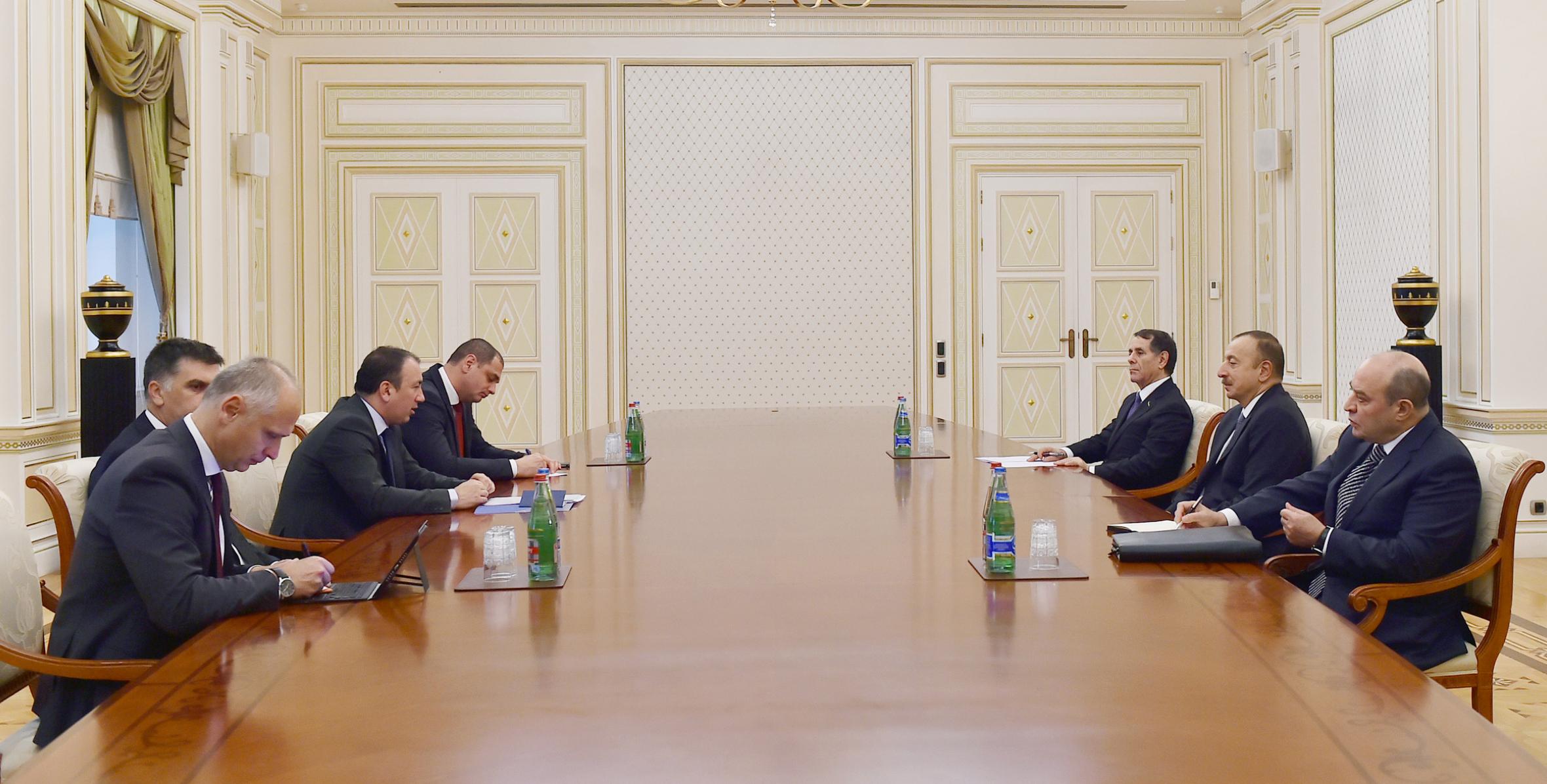 Ilham Aliyev received delegation led by Bosnia and Herzegovina's Foreign Minister