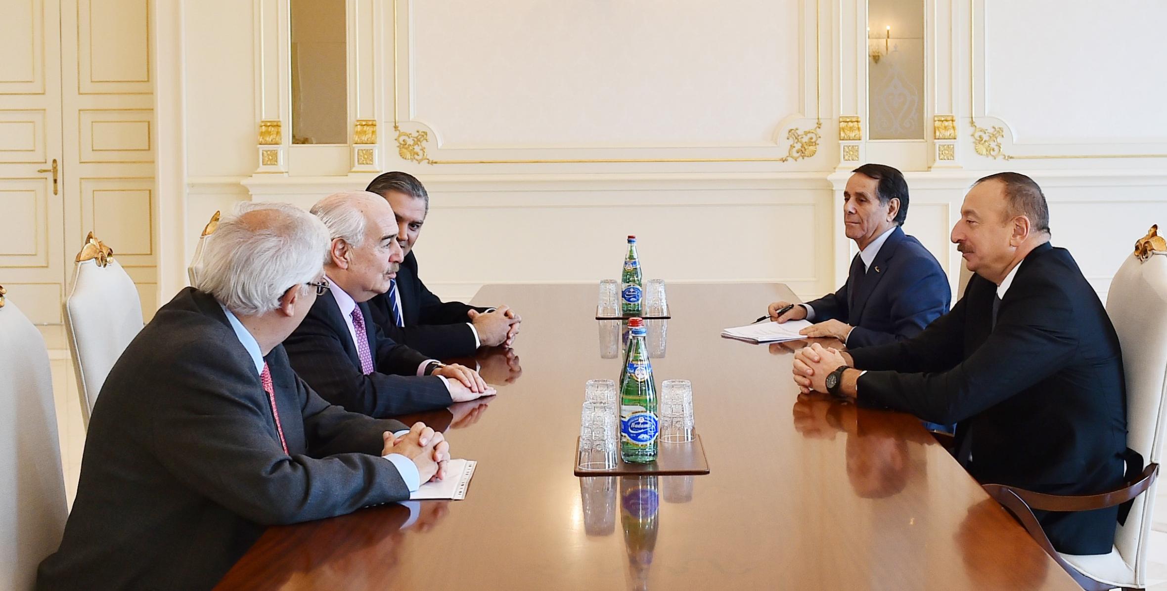 Ilham Aliyev received delegation led by President of the Centrist Democrat International