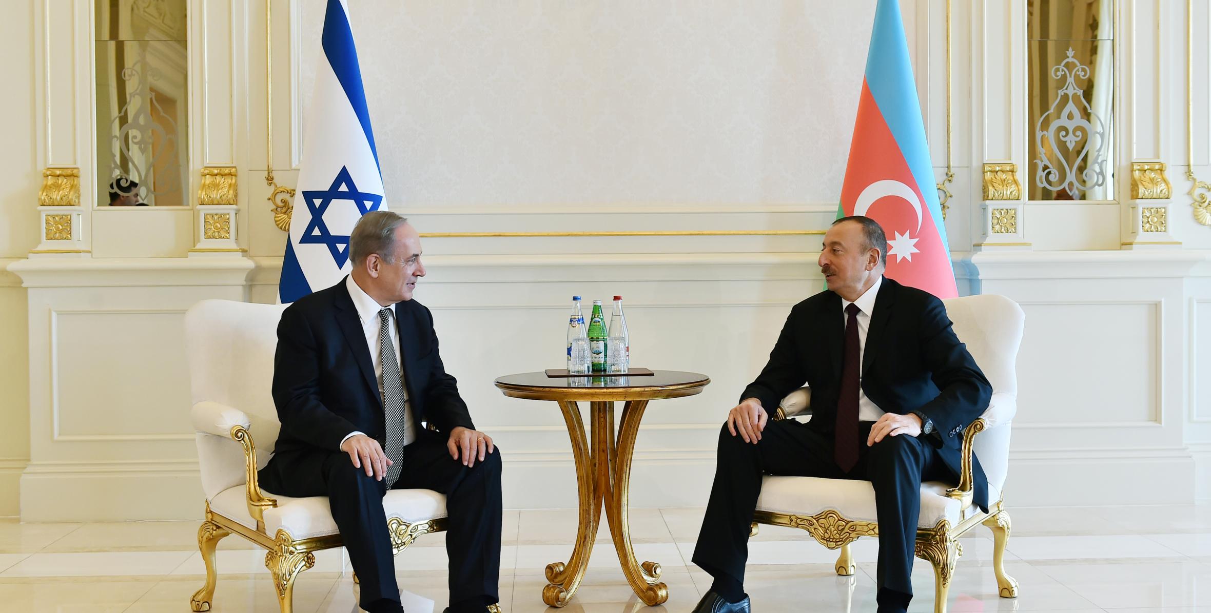 Ilham Aliyev and Prime Minister of Israel Benjamin Netanyahu held one-on-one meeting