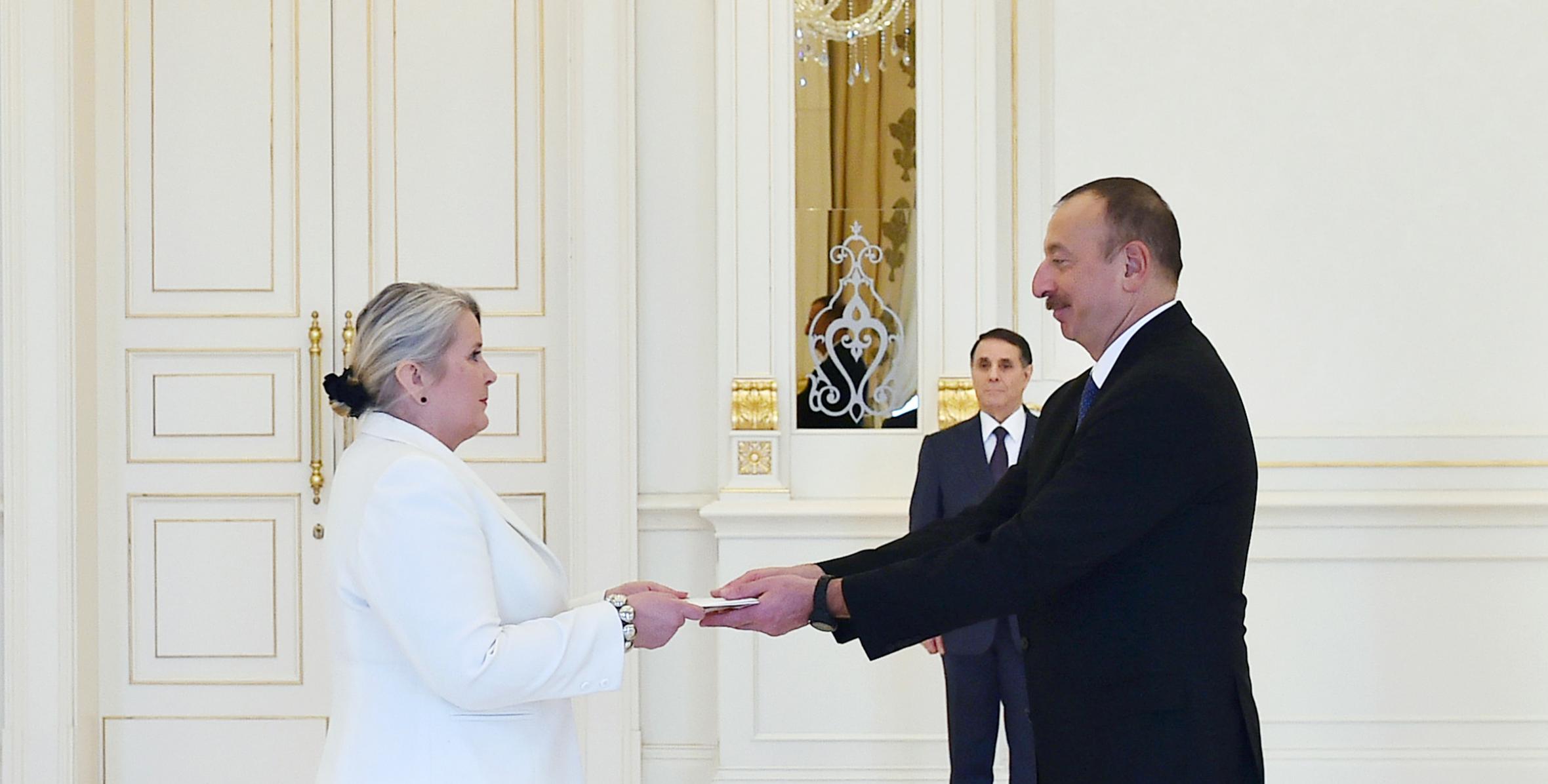 Ilham Aliyev received credentials of incoming Ambassador of Finland