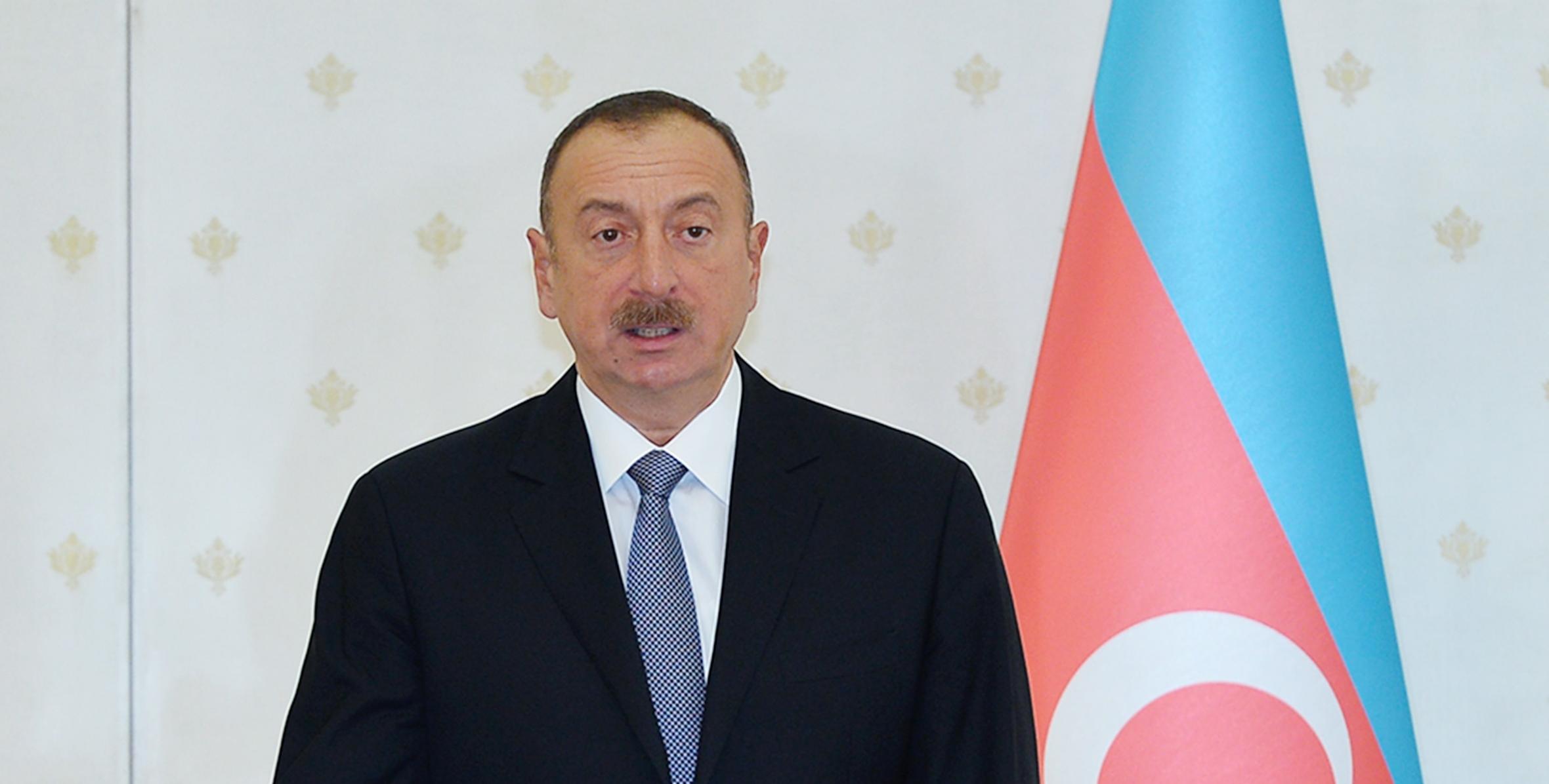 Opening speech by Ilham Aliyev at the meeting of Cabinet of Ministers dedicated to results of socioeconomic development of 2016 and objectives for future