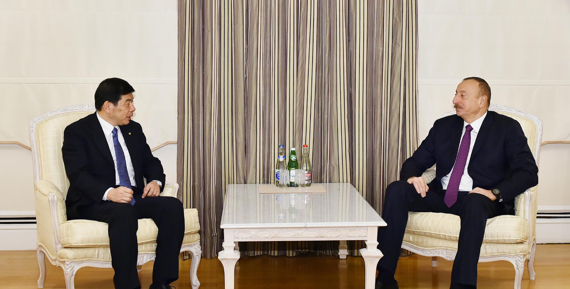Ilham Aliyev received Secretary General of World Customs Organization