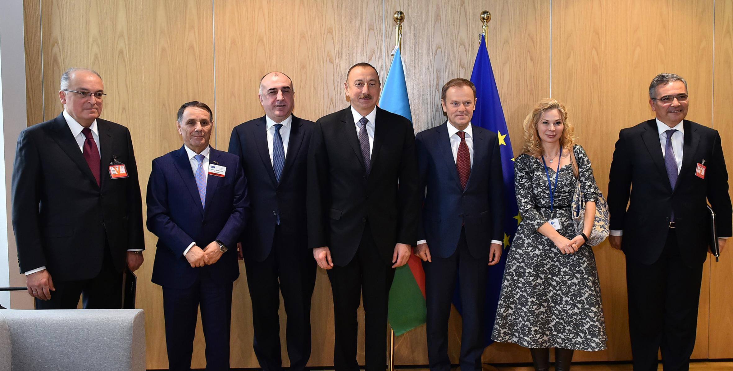 Ilham Aliyev met with President of European Council