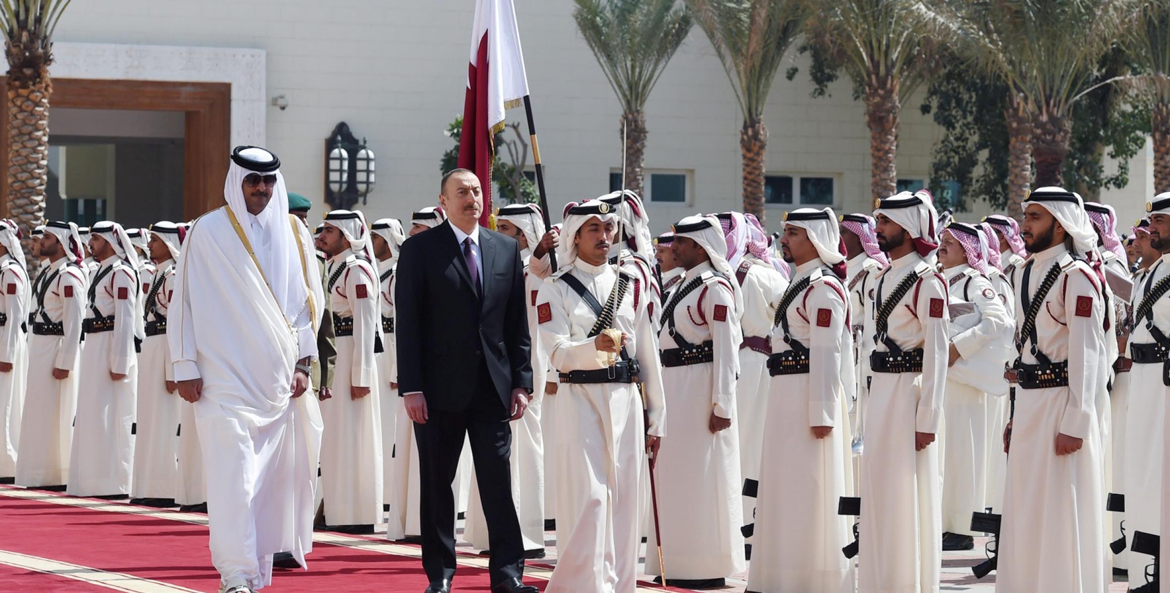 Официальный визит Ильхама Алиева в Катар