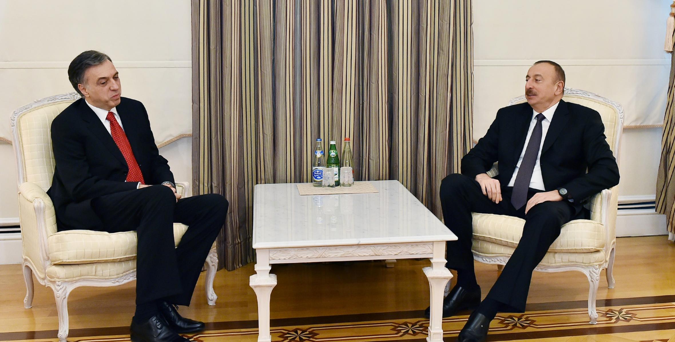Состоялась встреча Ильхама Алиева с Президентом Монтенегро Филипом Вуяновичем
