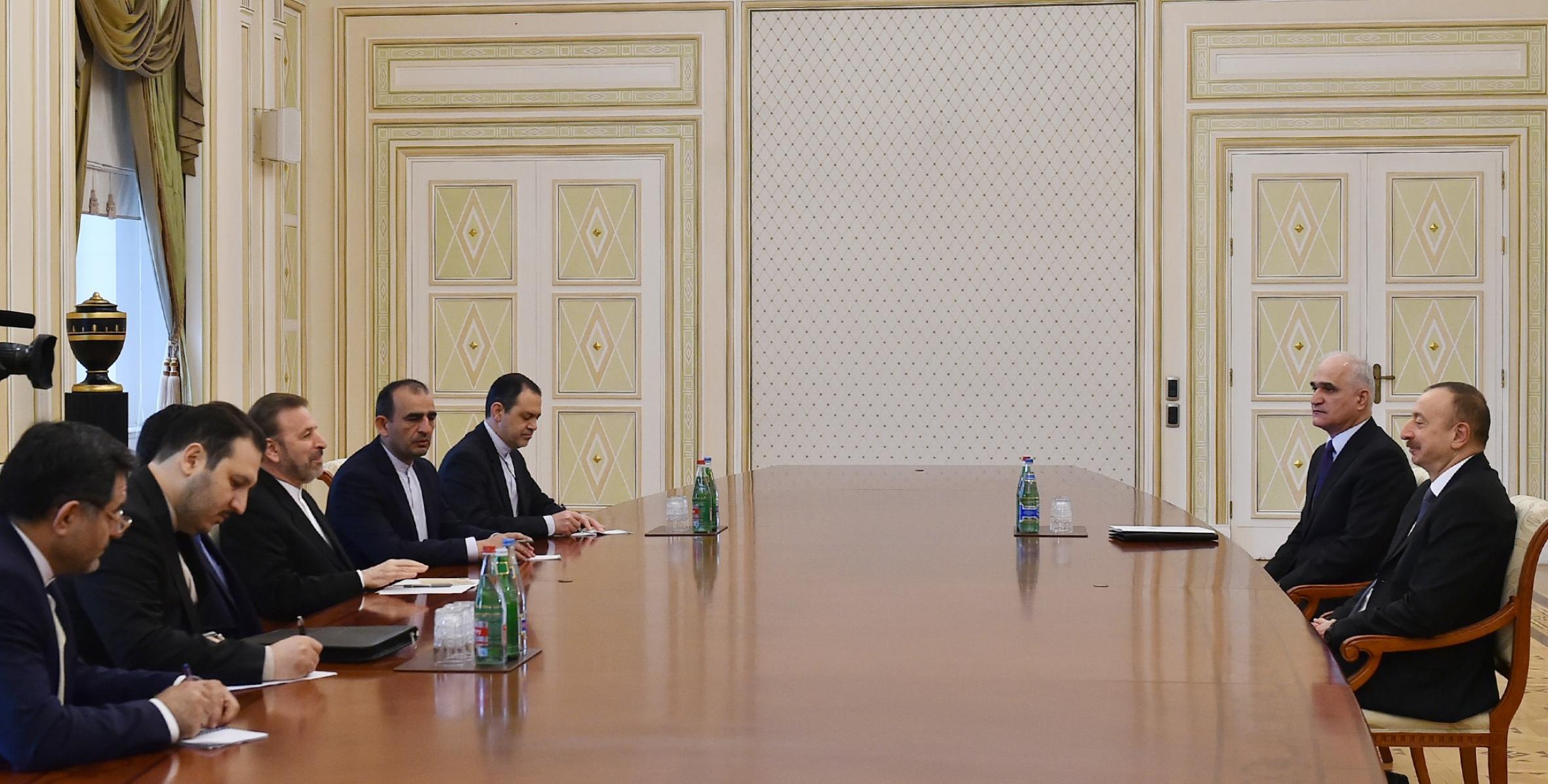 Ilham Aliyev received Iranian Minister of Communications and Information Technology