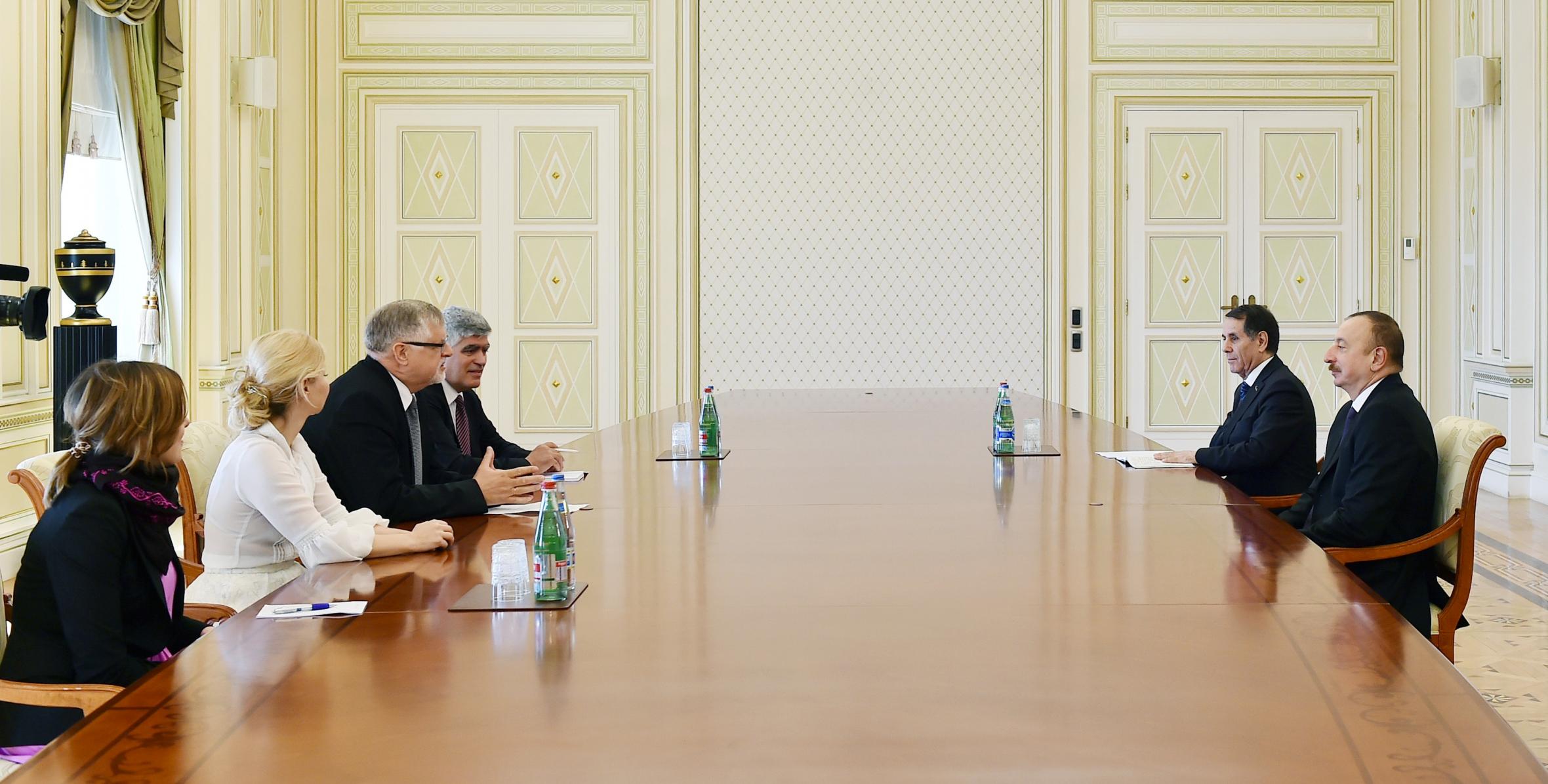Ilham Aliyev received delegation led by EU Special Representative for South Caucasus and crisis in Georgia