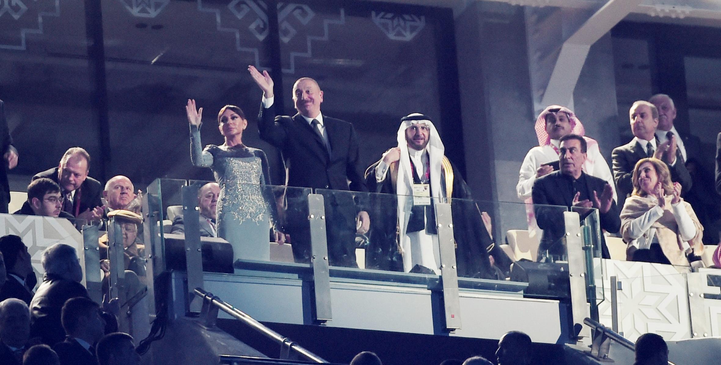 Ильхам Алиев принял участие в церемонии открытия IV исламских игр солидарности