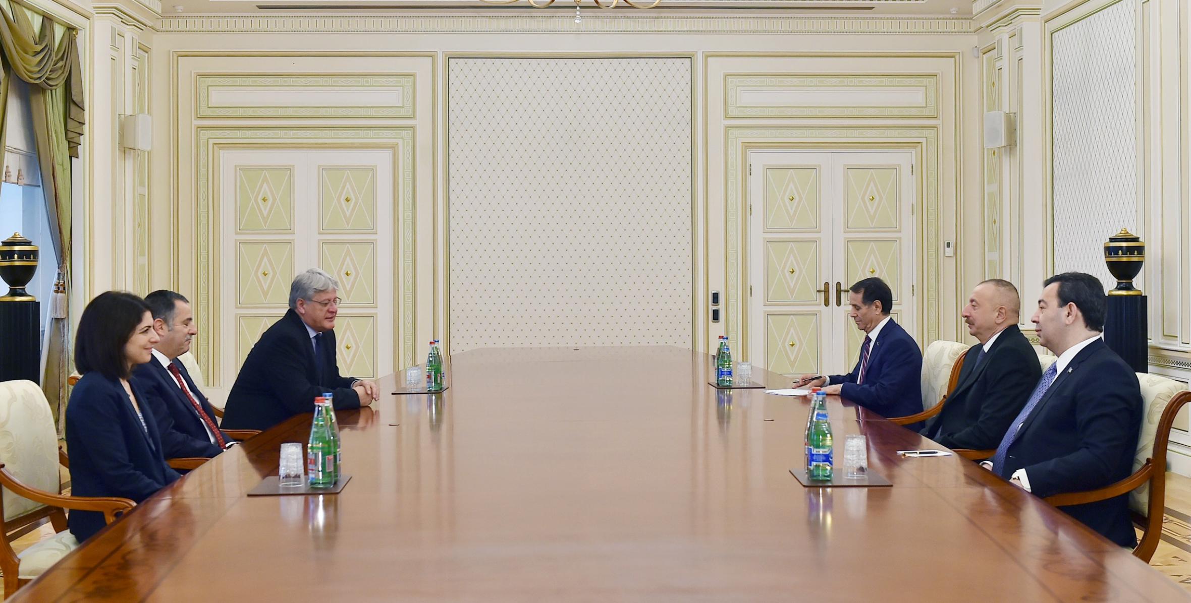 Ilham Aliyev received co-rapporteurs of PACE Monitoring Committee