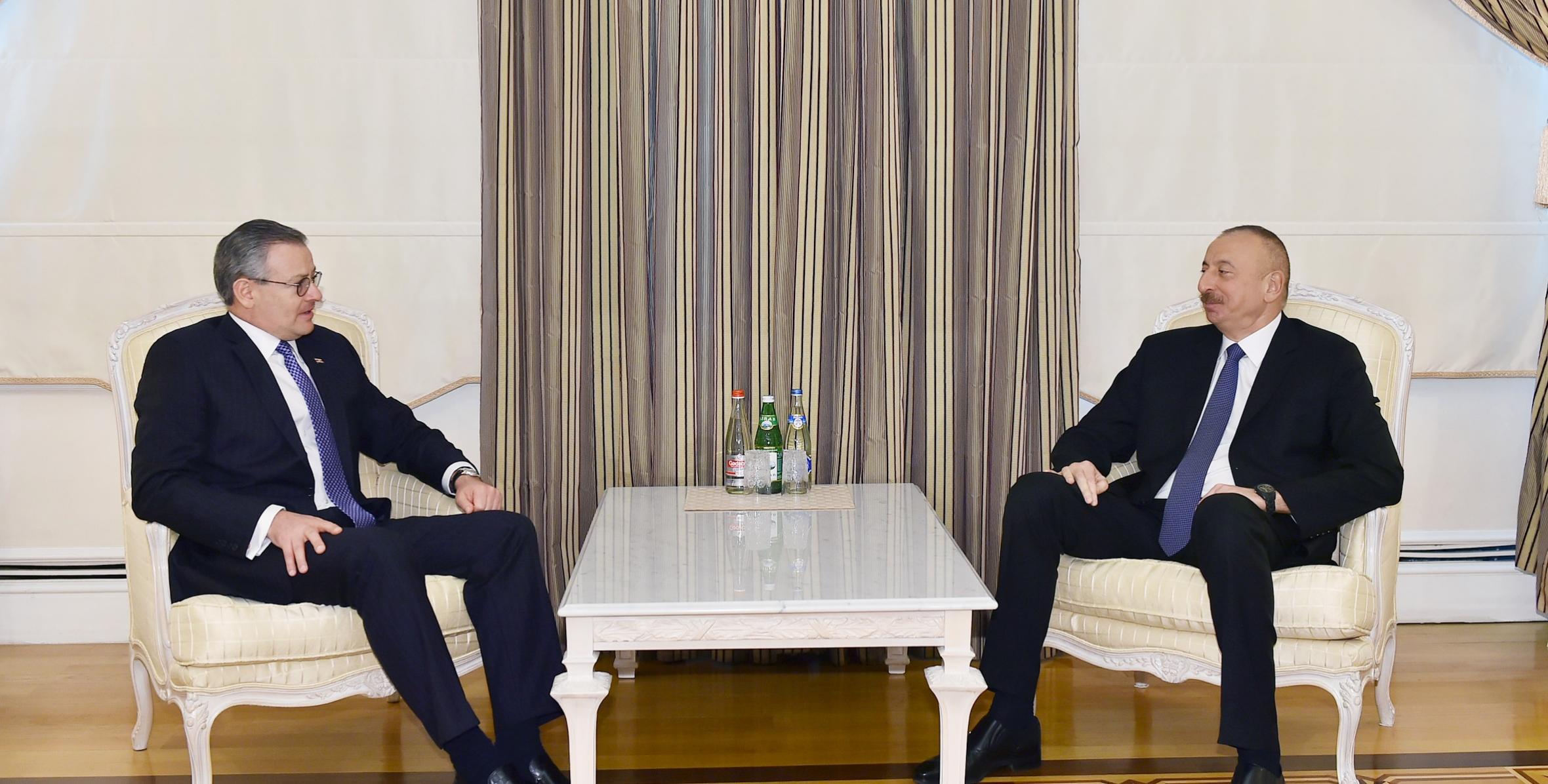 Ilham Aliyev received minister of foreign affairs of Costa Rica