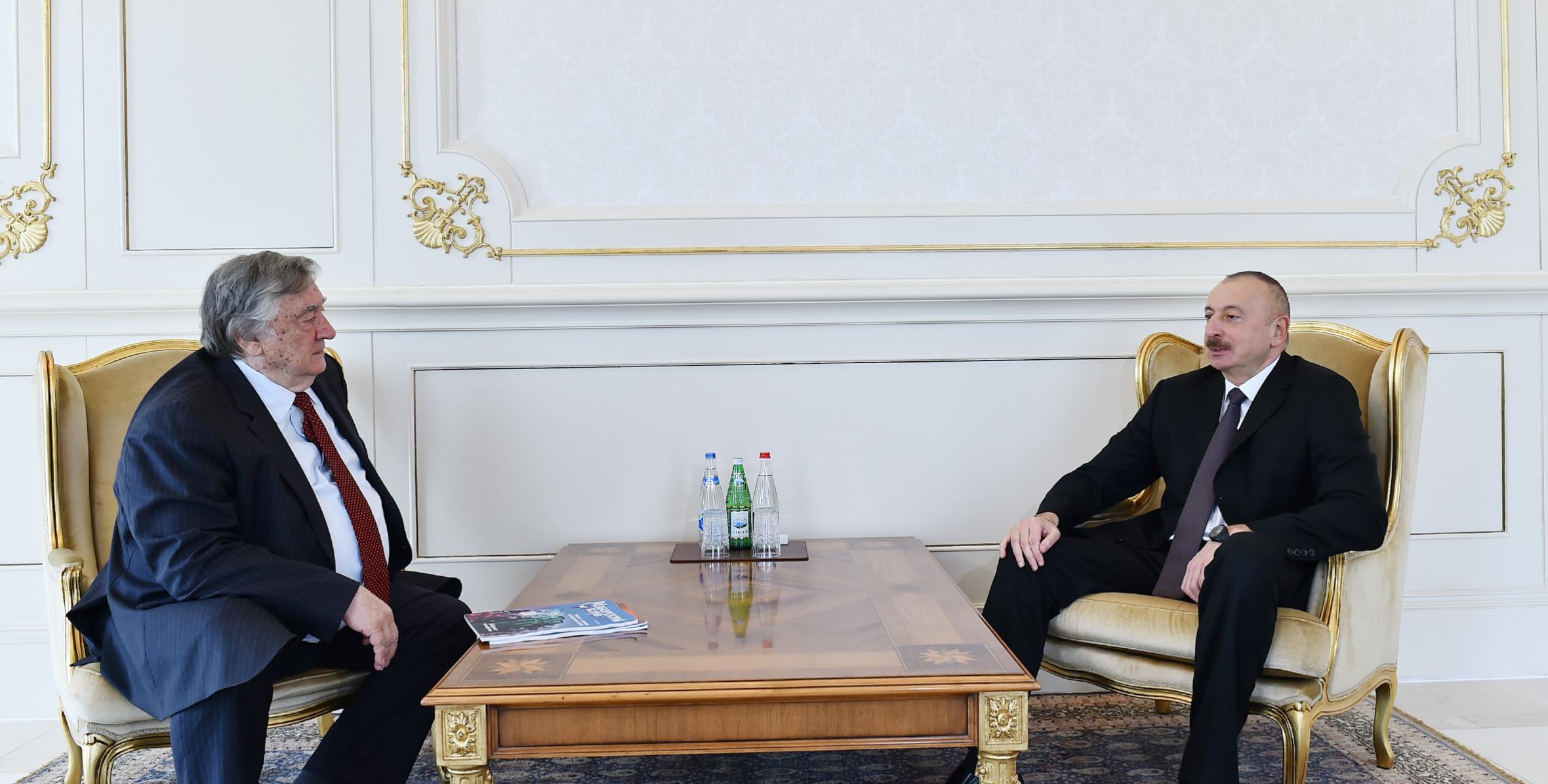 Ilham Aliyev received editor-in-chief of Russian “Zavtra” newspaper