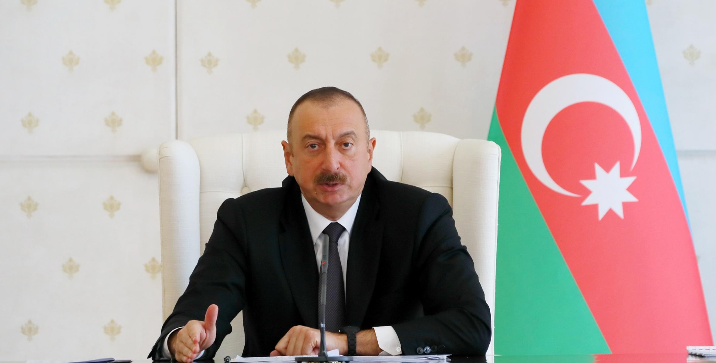 Closing speech by Ilham Aliyev at the meeting of Cabinet meeting on results of socio-economic development in first half of 2017 and future objectives