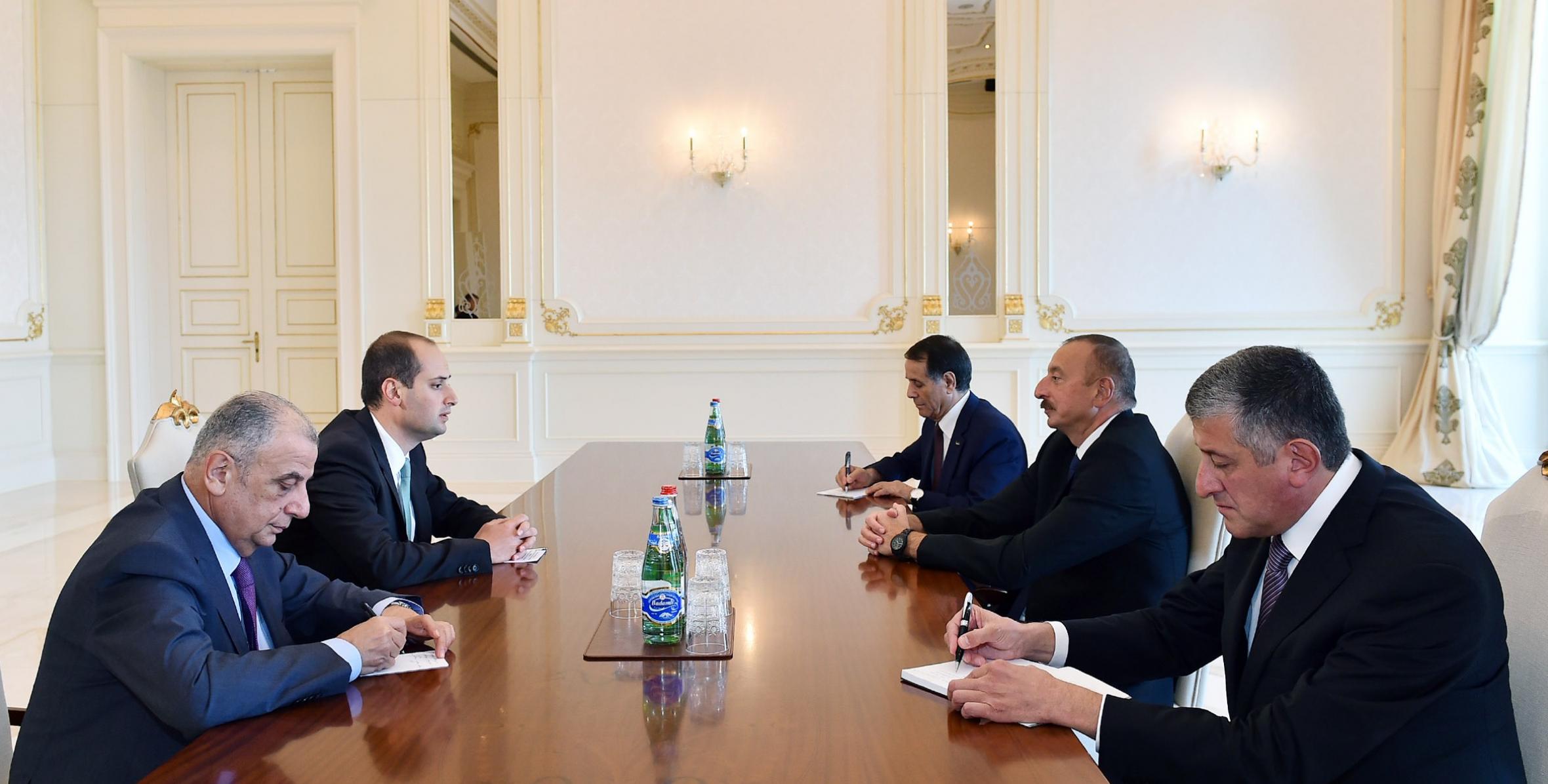 Ilham Aliyev received Georgian foreign minister