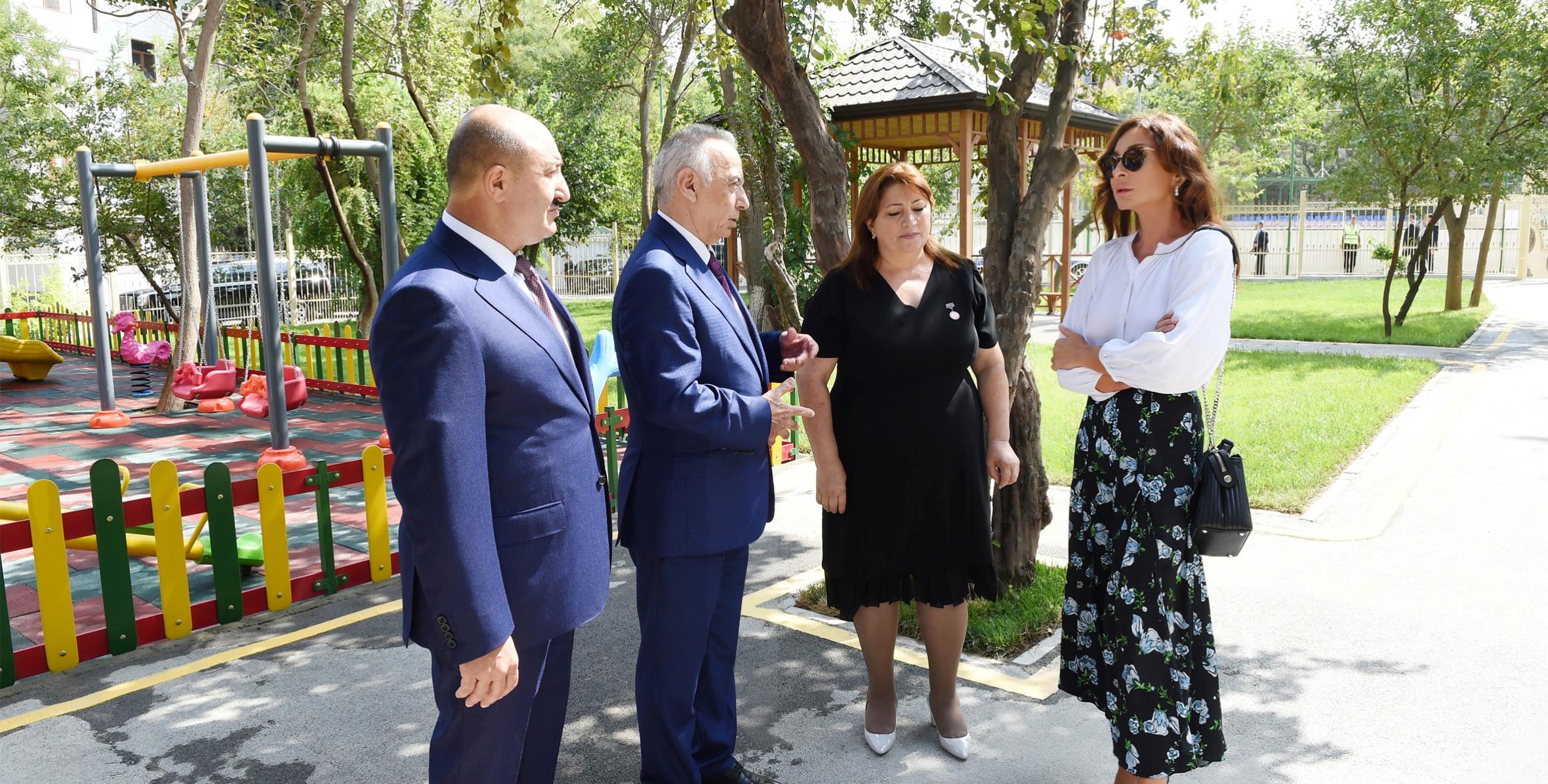 First Vice-President Mehriban Aliyeva visited newly-renovated “Garanfil” orphanage-kindergarten
