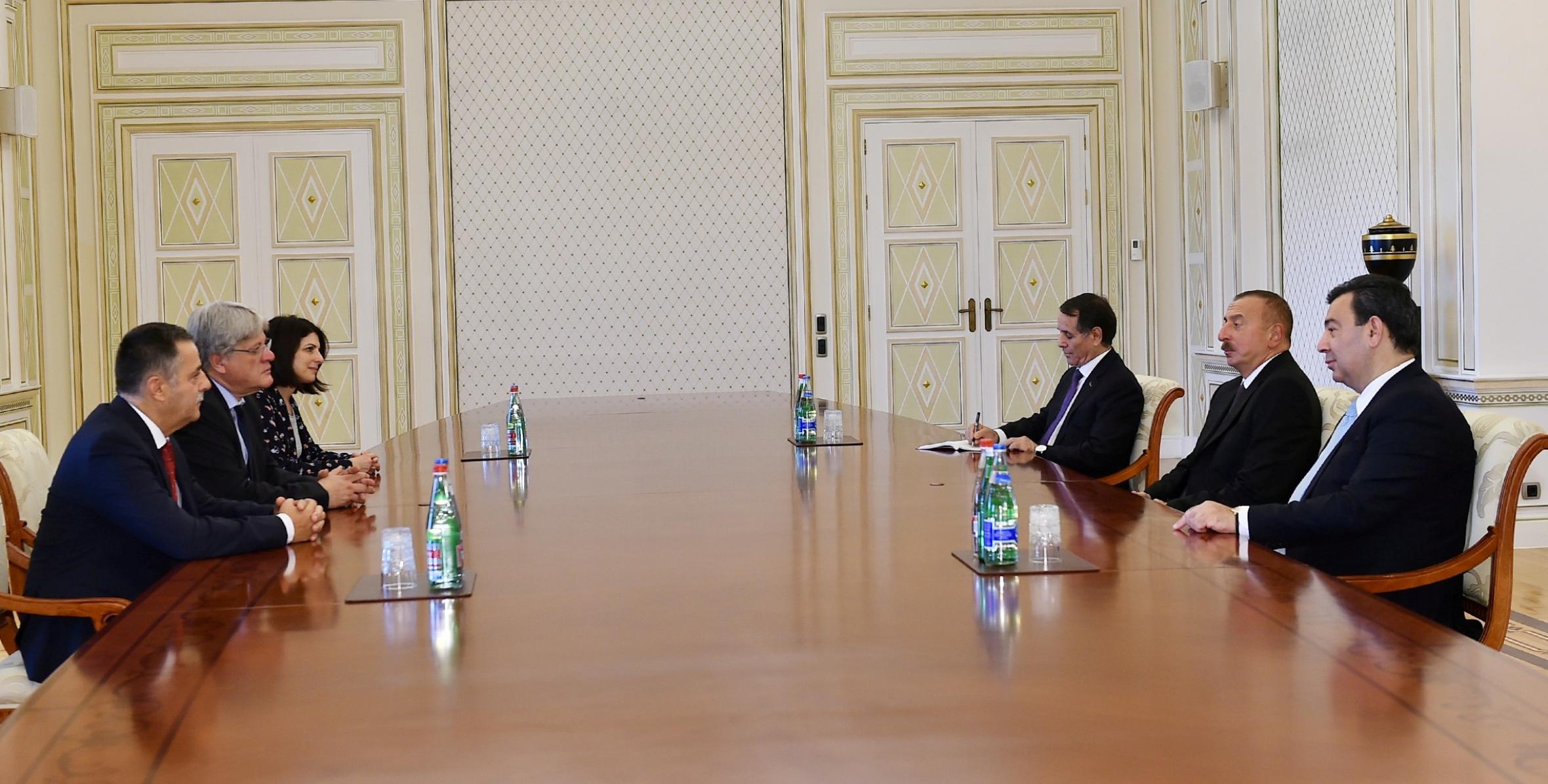 Ильхам Алиев принял содокладчиков Мониторингового комитета ПАСЕ