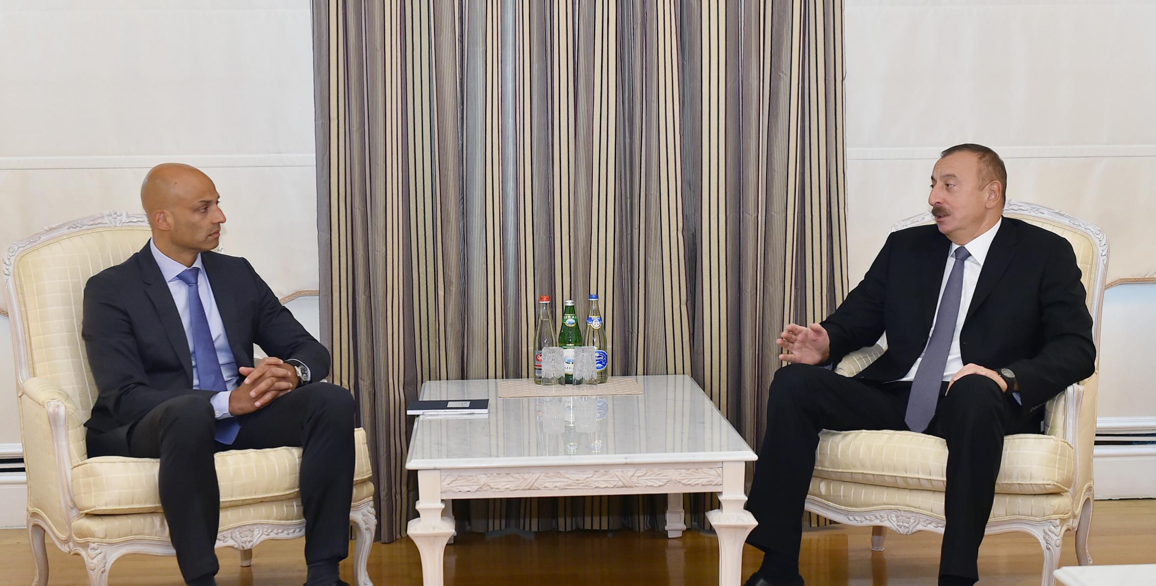 Ильхам Алиев принял специального представителя генерального секретаря НАТО по Кавказу и Центральной Азии