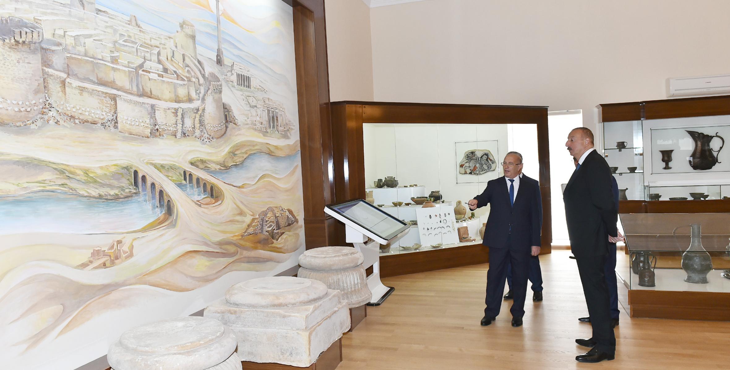 Visit of Ilham Aliyev to Goygol, Samukh, Gadabay and Shamkir