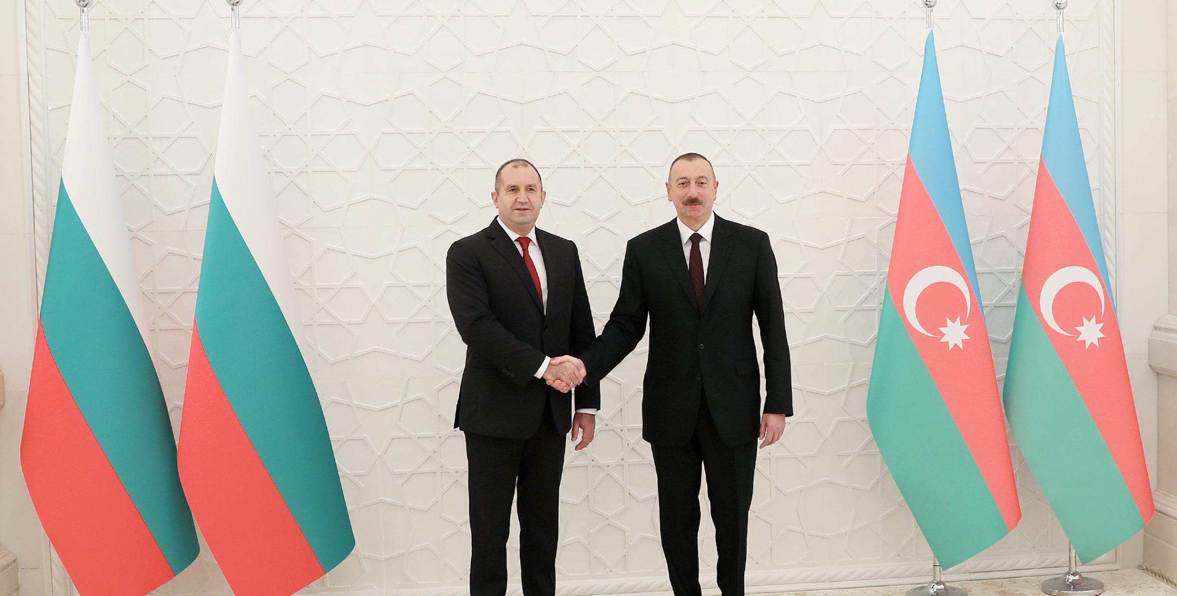 Official welcome ceremony was held for Bulgarian President Rumen Radev