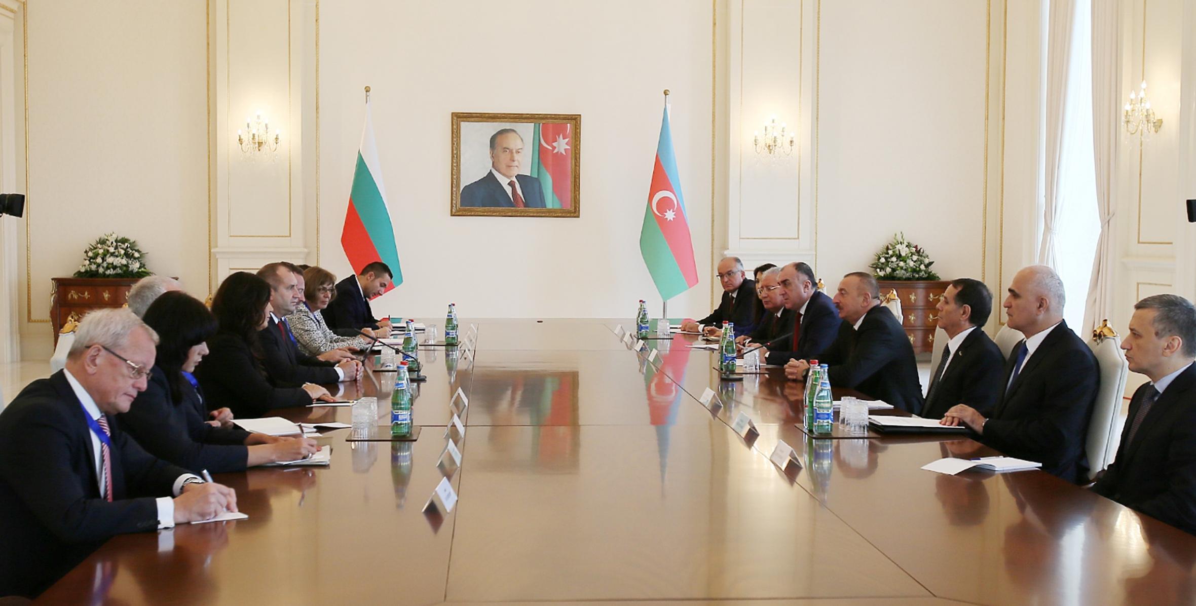 Presidents of Azerbaijan and Bulgaria met in expanded format