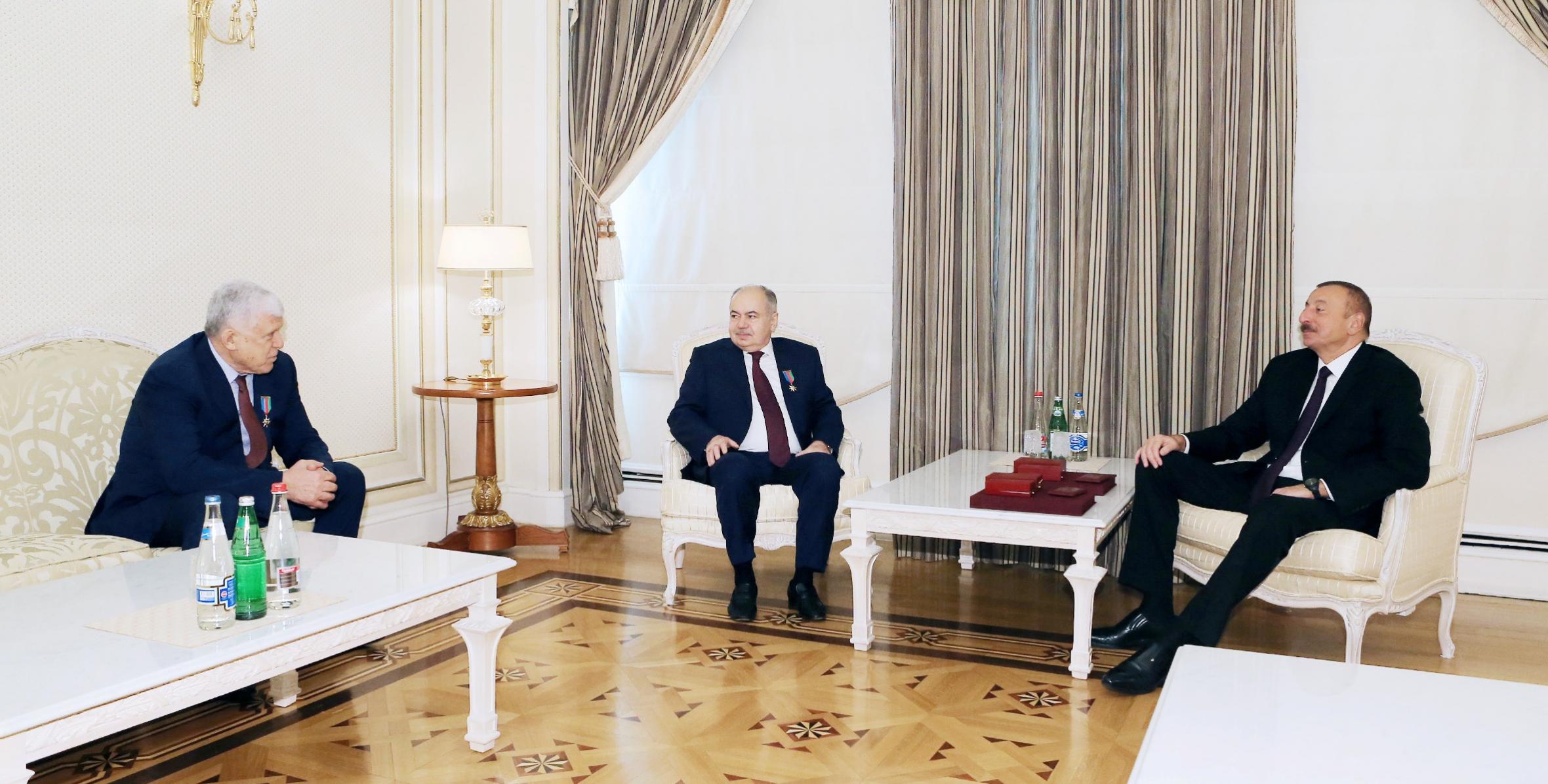 Ilham Aliyev received Deputy Chairman of Council of Federation of Russian Federal Assembly and chairman of People's Assembly of Dagestan
