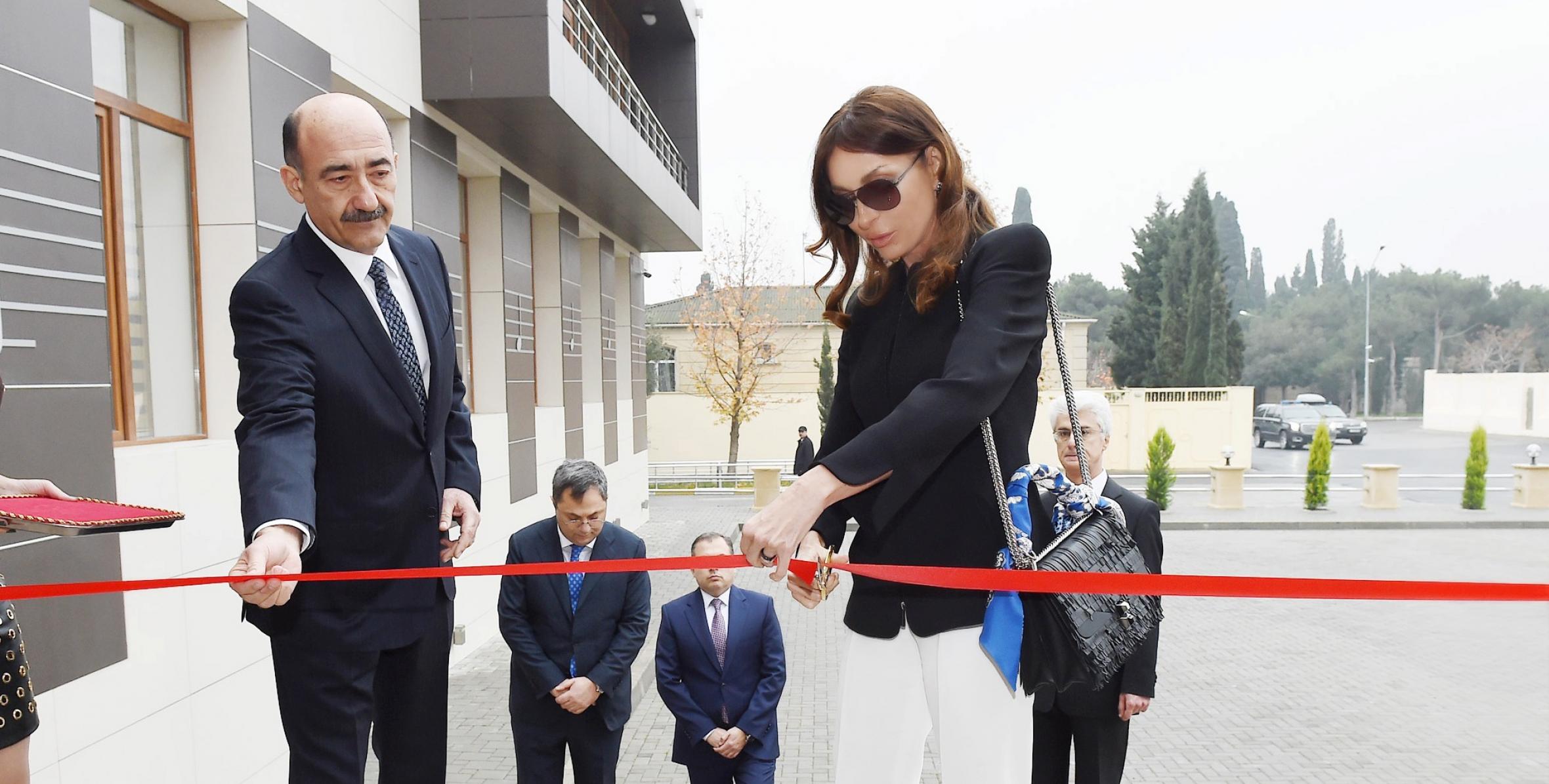 Первый вице-президент Мехрибан Алиева приняла участие в открытии нового здания Музыкальной школы имени Ростроповичей