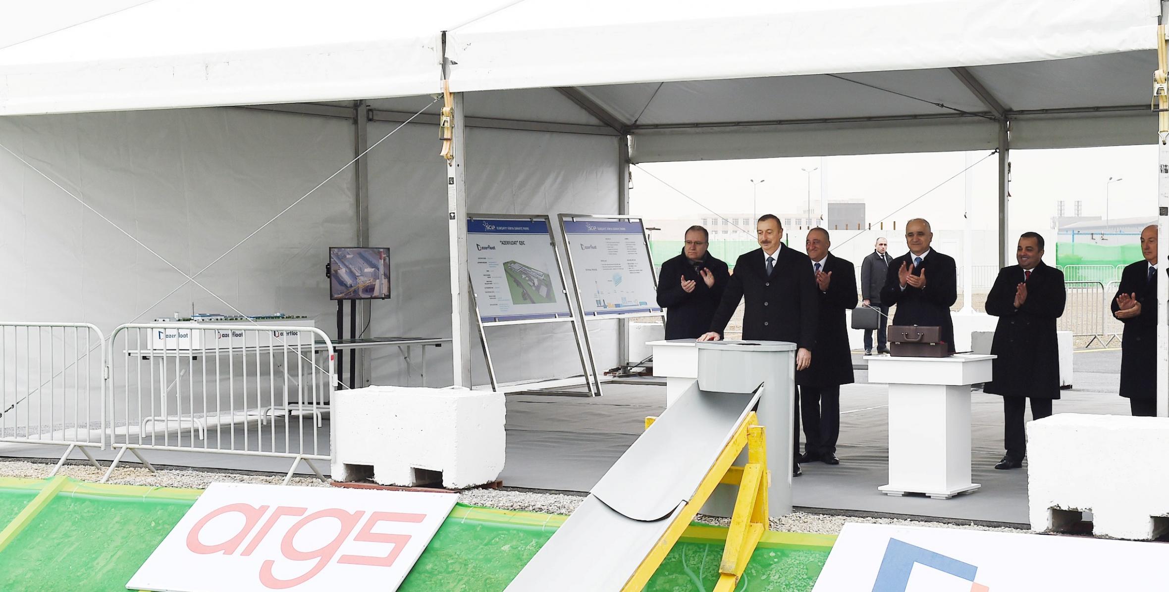 Ilham Aliyev visited Sumgayit Chemical Industrial Park
