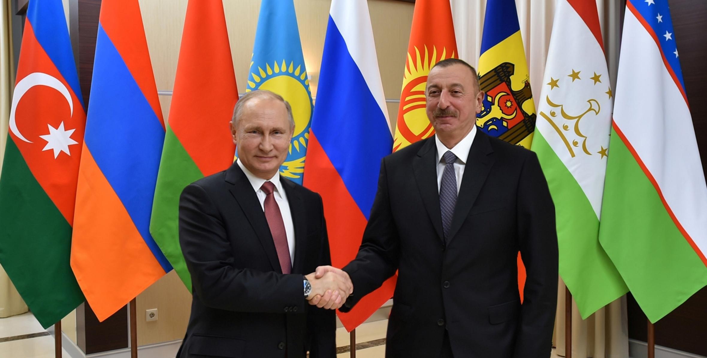 Working visit of Ilham Aliyev to the Russian Federation