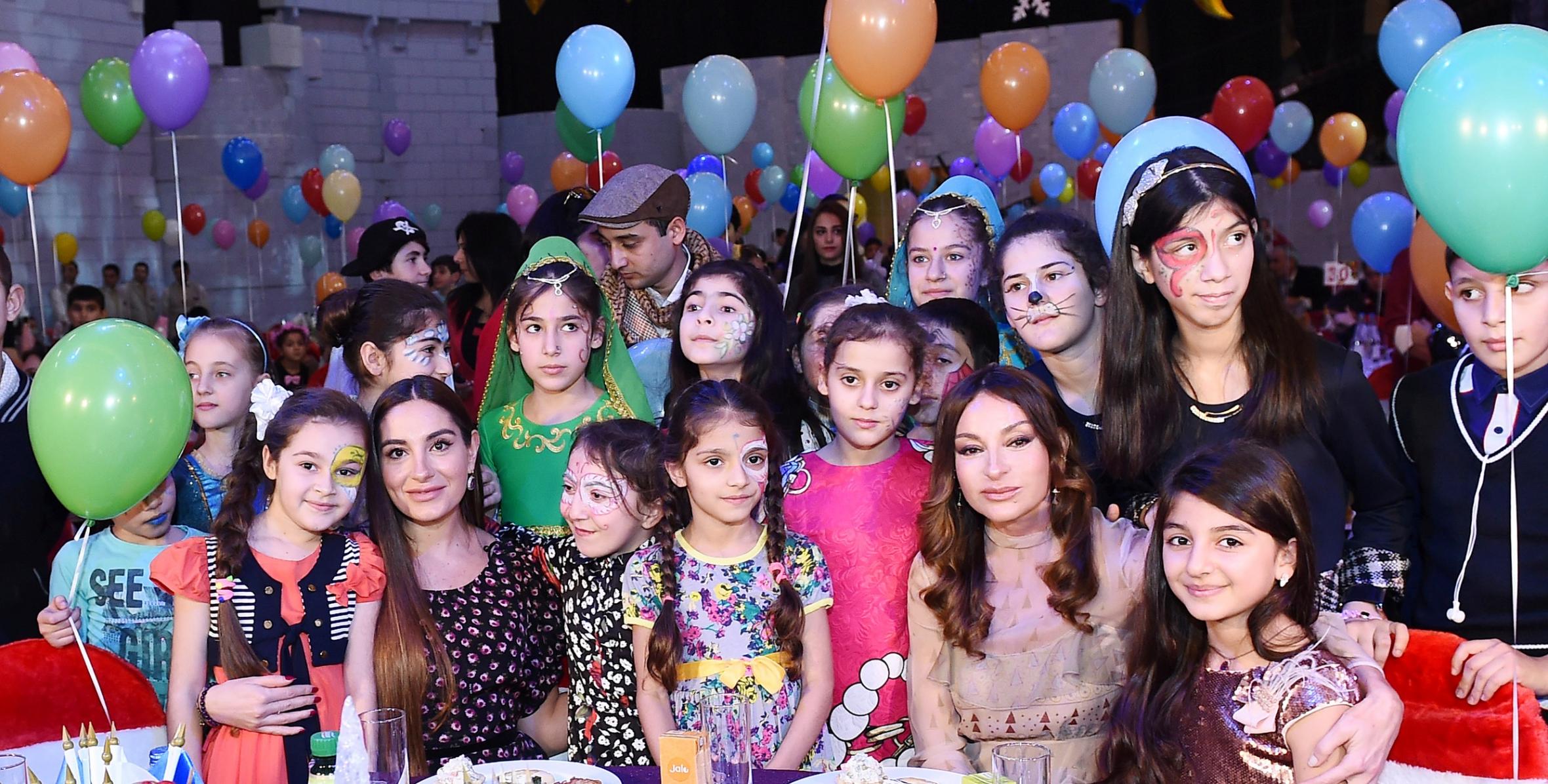 Heydar Aliyev Foundation arranges annual New Year party for children