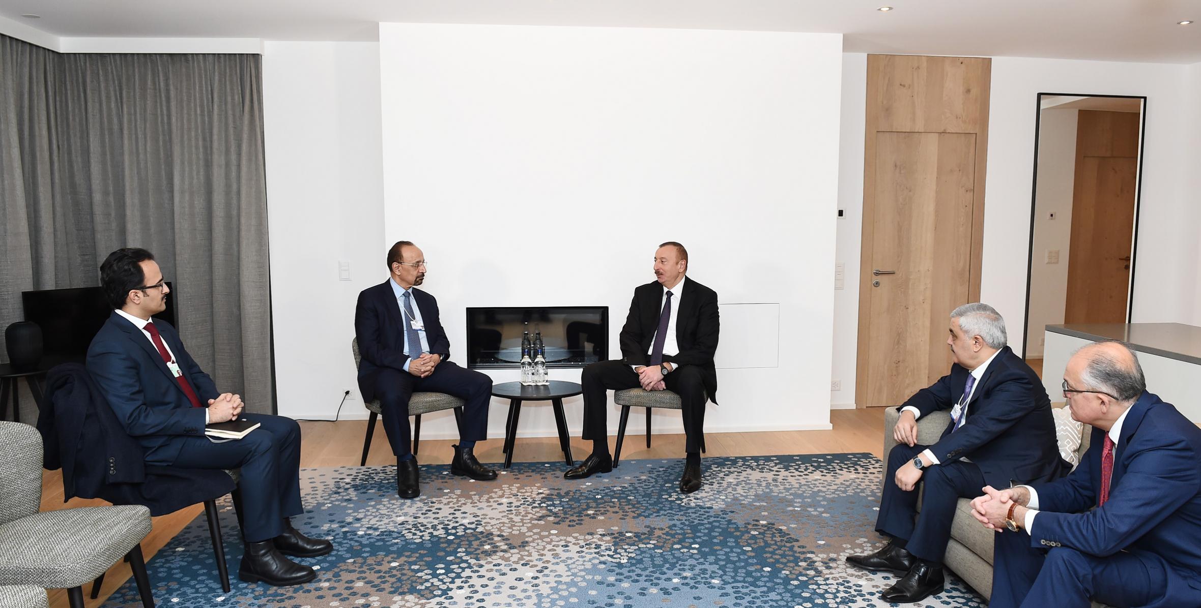 Ilham Aliyev met with Saudi Arabian minister of energy, industry and mineral resources