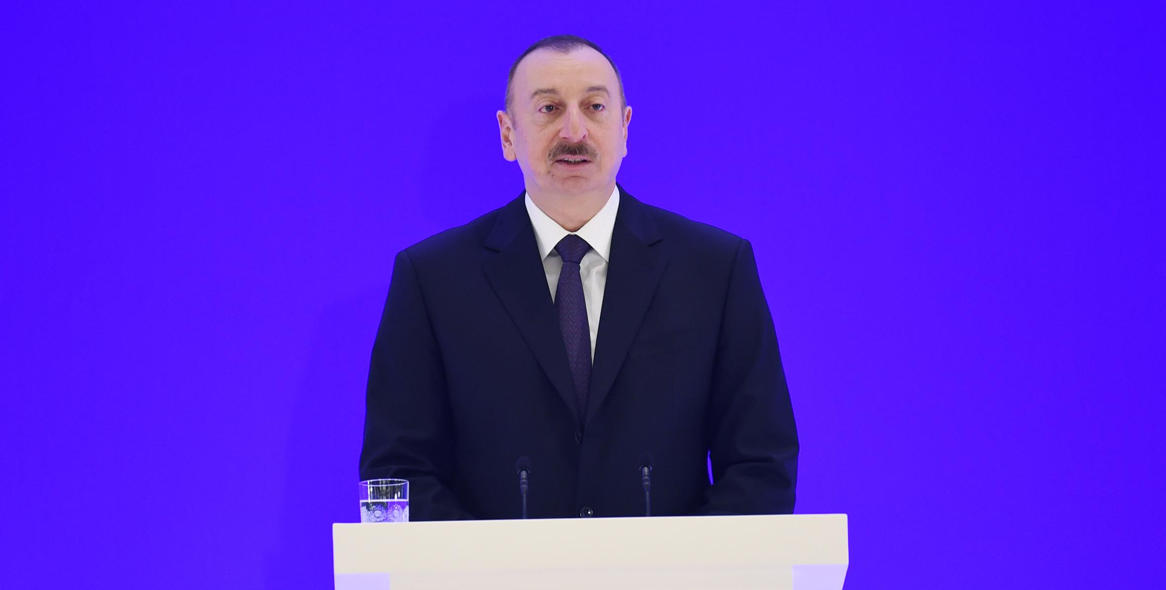Speech by Ilham Aliyev at  the opening ceremony of the 6th Global Baku Forum