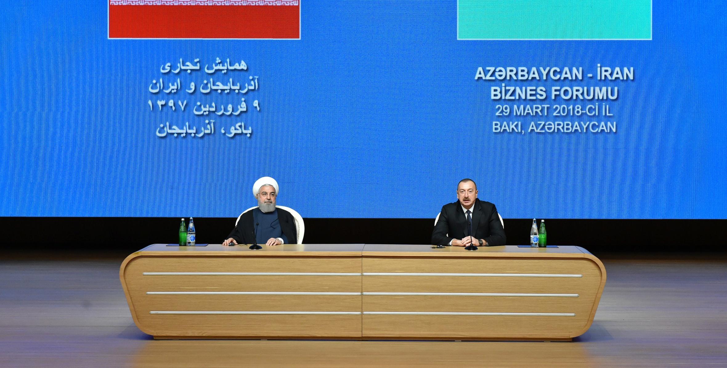 В Баку прошел азербайджано-иранский бизнес-форум