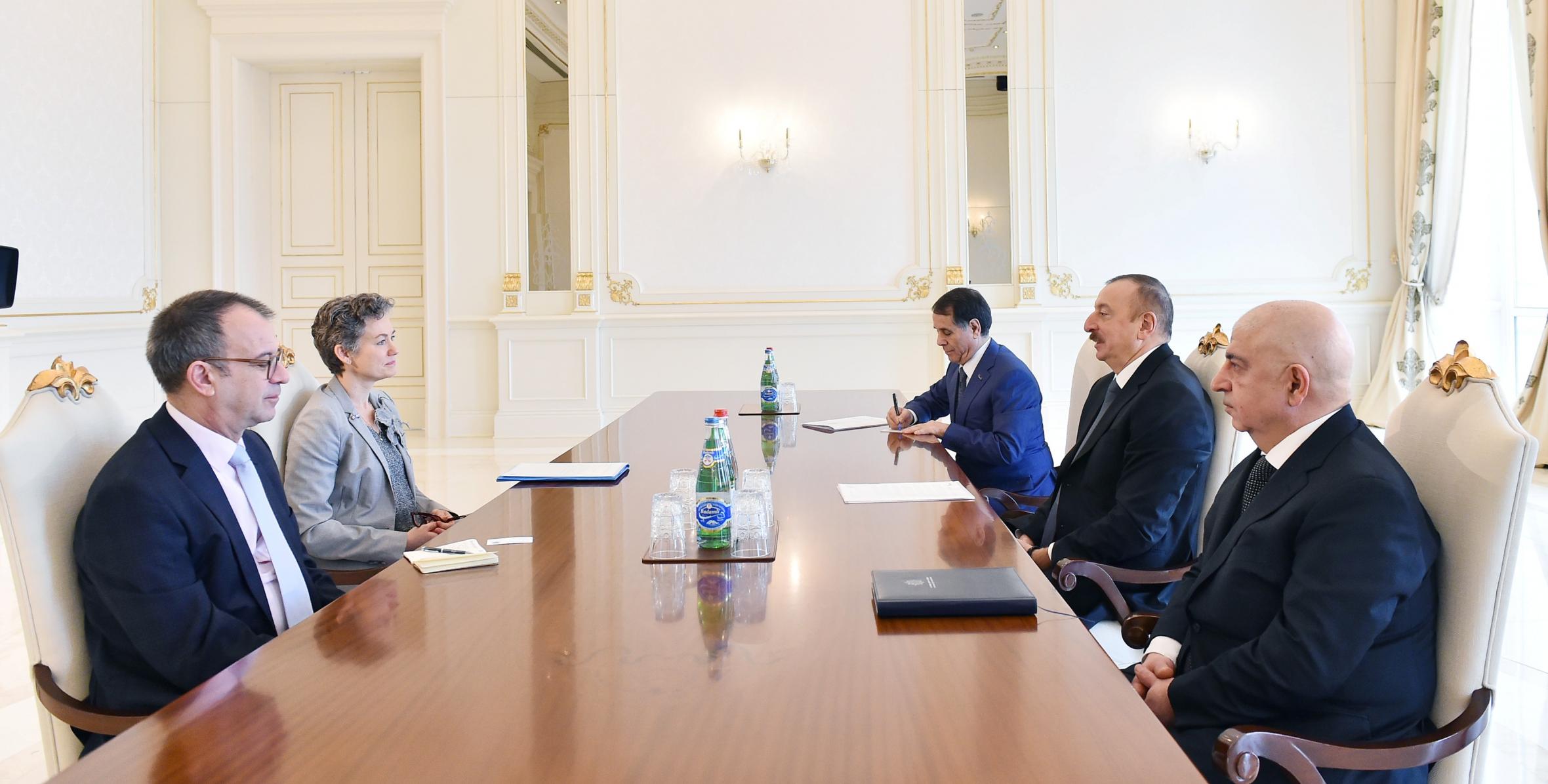 Ильхам Алиев принял руководителя миссии Бюро по демократическим институтам и правам человека ОБСЕ
