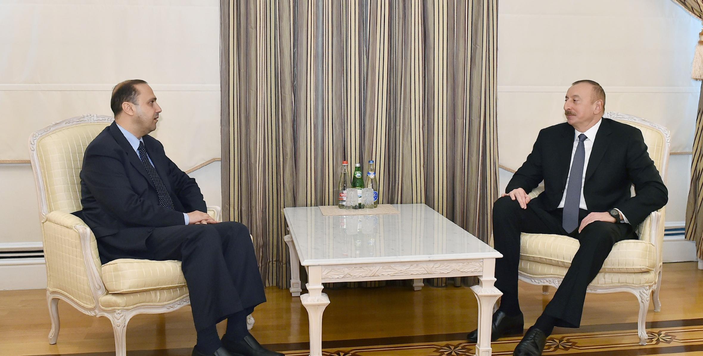 Ilham Aliyev received Jordanian minister of information and communications technology