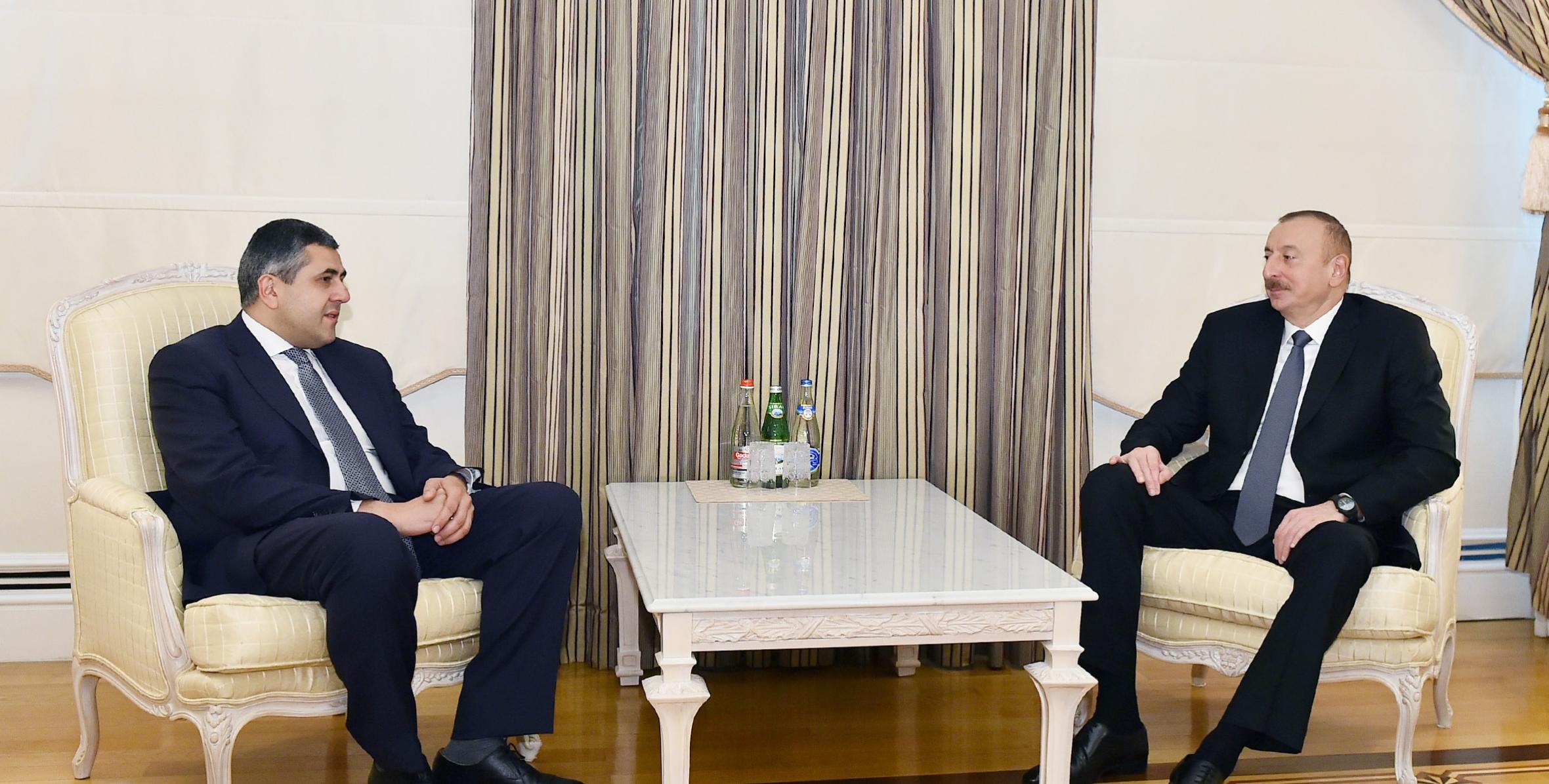 Ильхам Алиев принял генерального секретаря Всемирной туристской организации