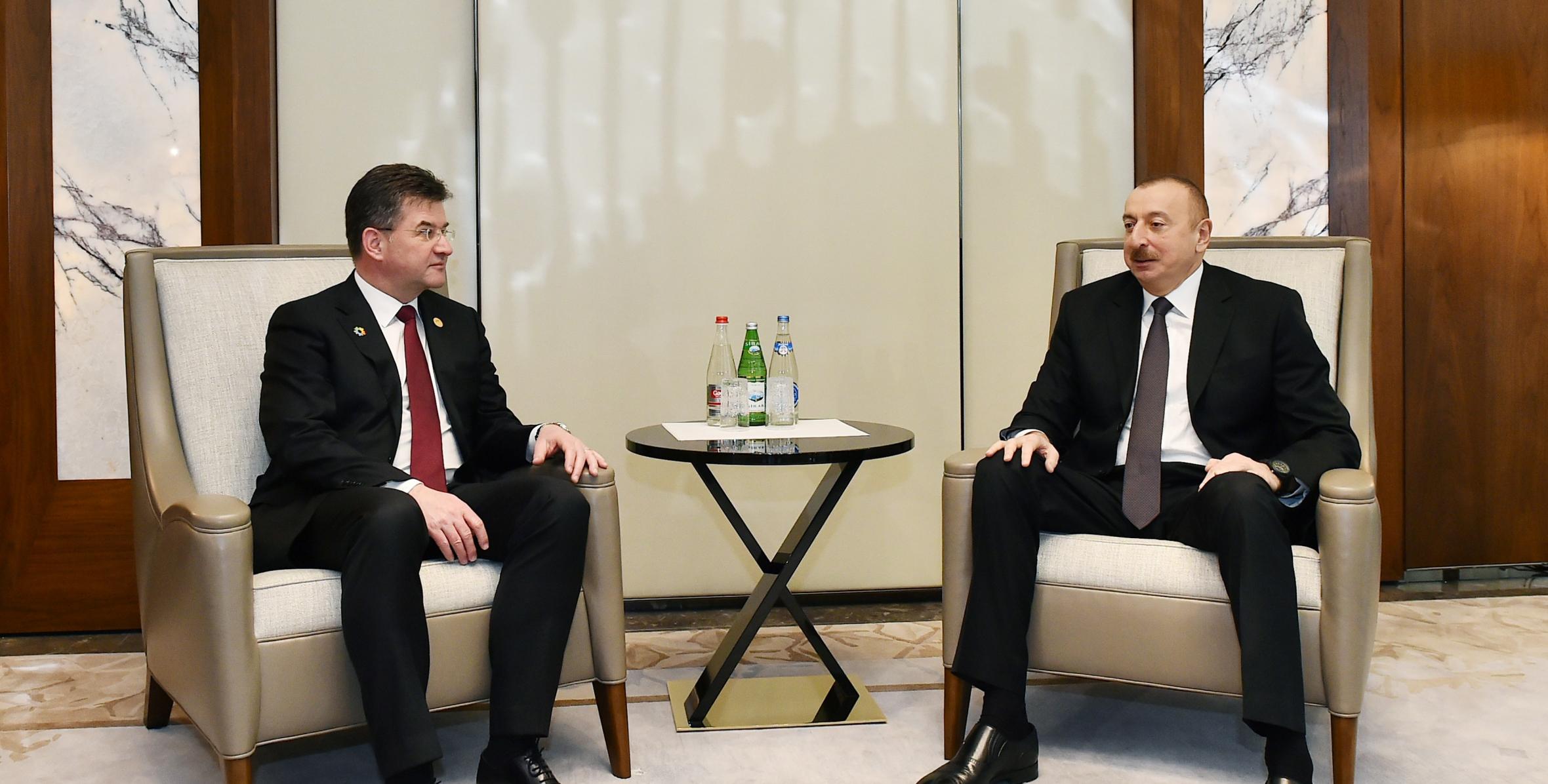 Ильхам Алиев встретился с председателем Генеральной Ассамблеи ООН