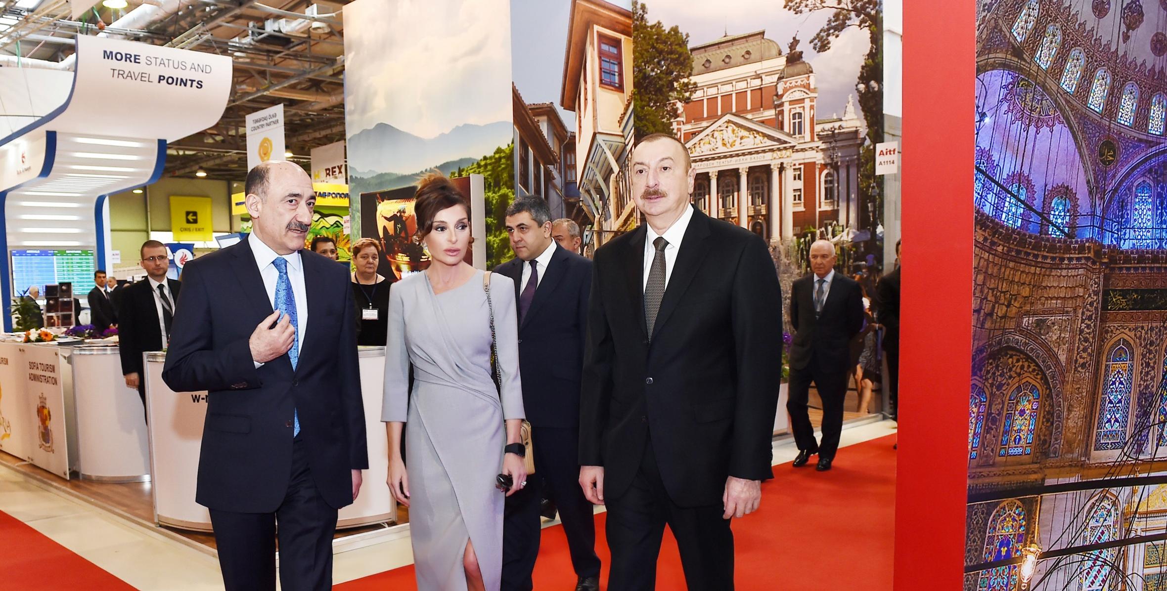 Ильхам Алиев ознакомился с XVII Азербайджанской международной выставкой туризма и путешествий «AITF-2018»